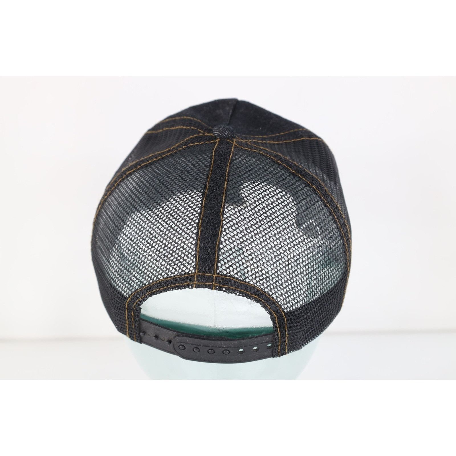 Vintage Vintage 90s Spell Out Kimball Midwest Chambray Trucker Hat Size ONE SIZE - 3 Thumbnail