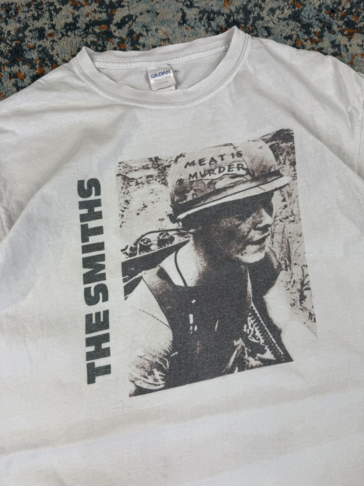 The Smiths Vintage 00s The Smiths meat is murder soldier band tee 2000s Size US M / EU 48-50 / 2 - 5 Thumbnail