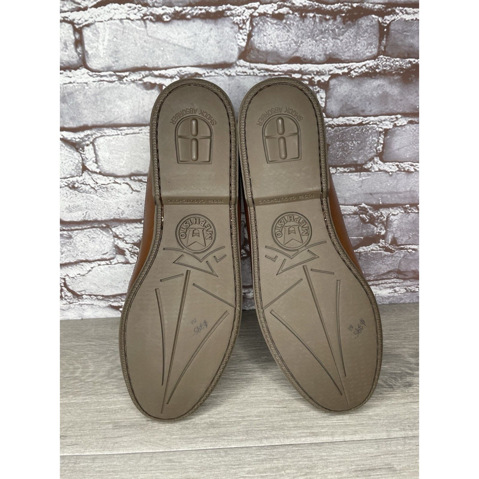 Mephisto Mephisto Spinnaker Brown Leather Penny Loafers Casual Shoes Size US 11.5 / EU 44-45 - 17 Thumbnail