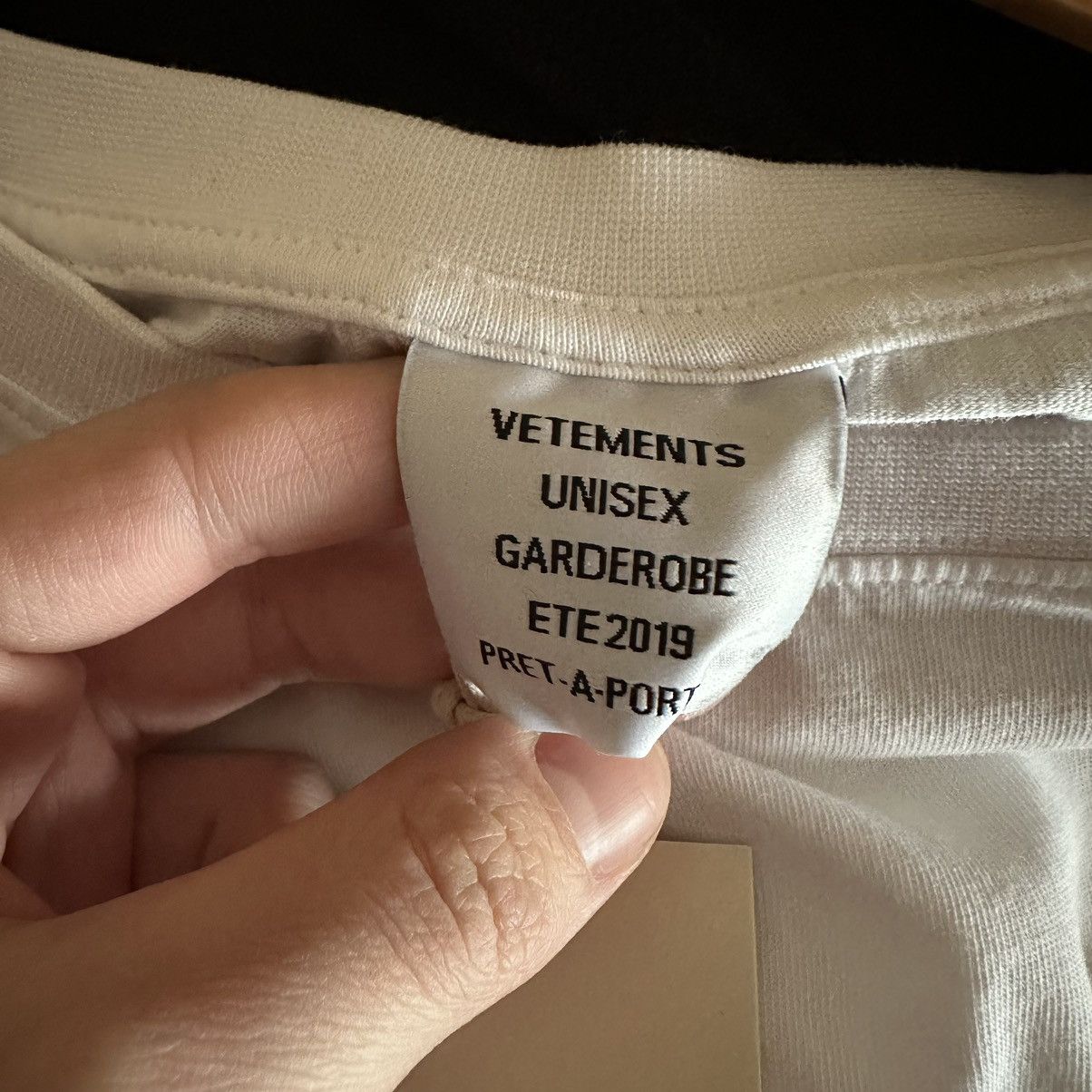 Vetements Vetements Target Tee S/S 19 Size US L / EU 52-54 / 3 - 4 Thumbnail
