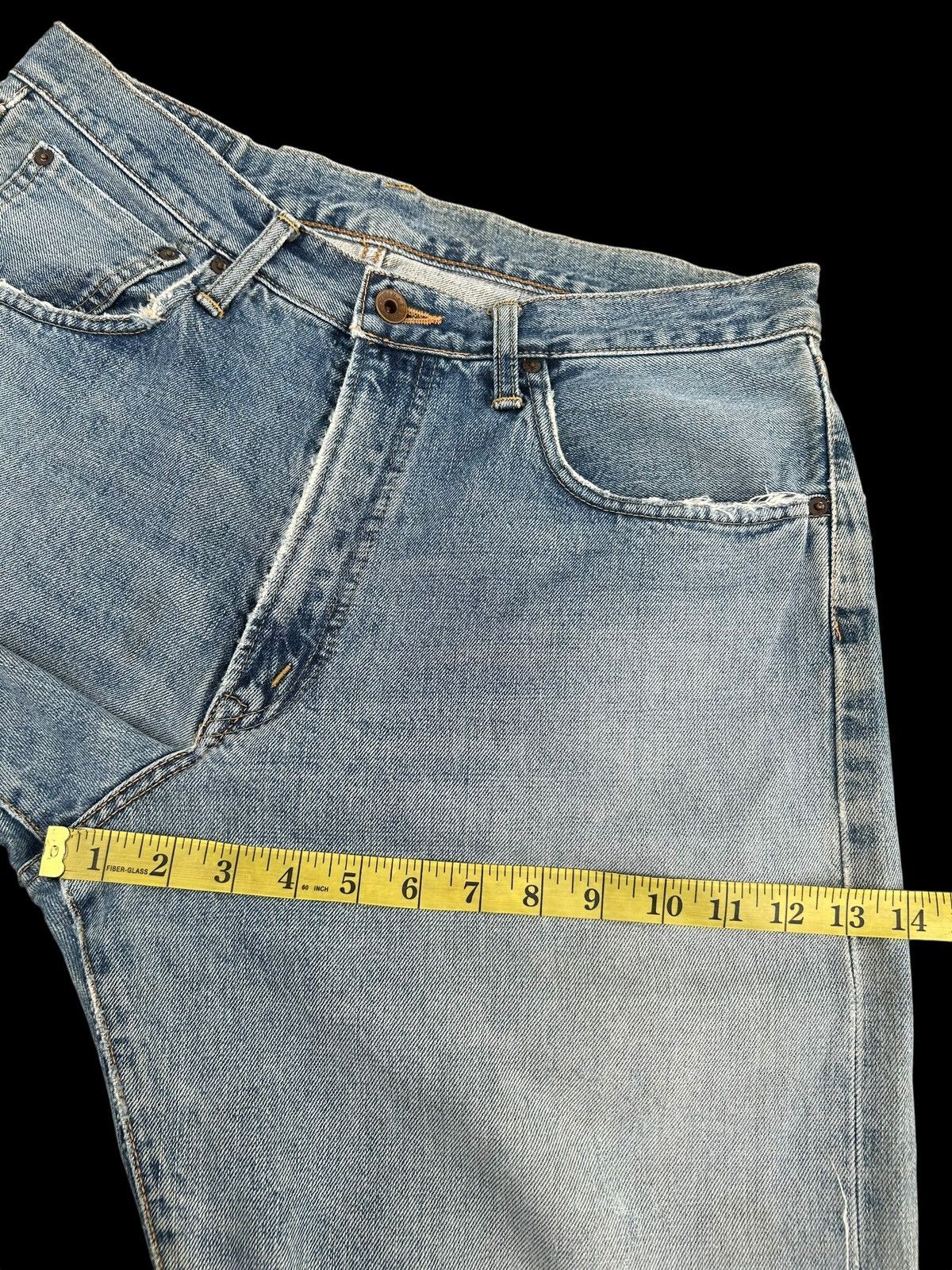 Kapital Thrashed Vintage Edwin 505 Selvedge Short Denim jeans Size US 34 / EU 50 - 18 Thumbnail