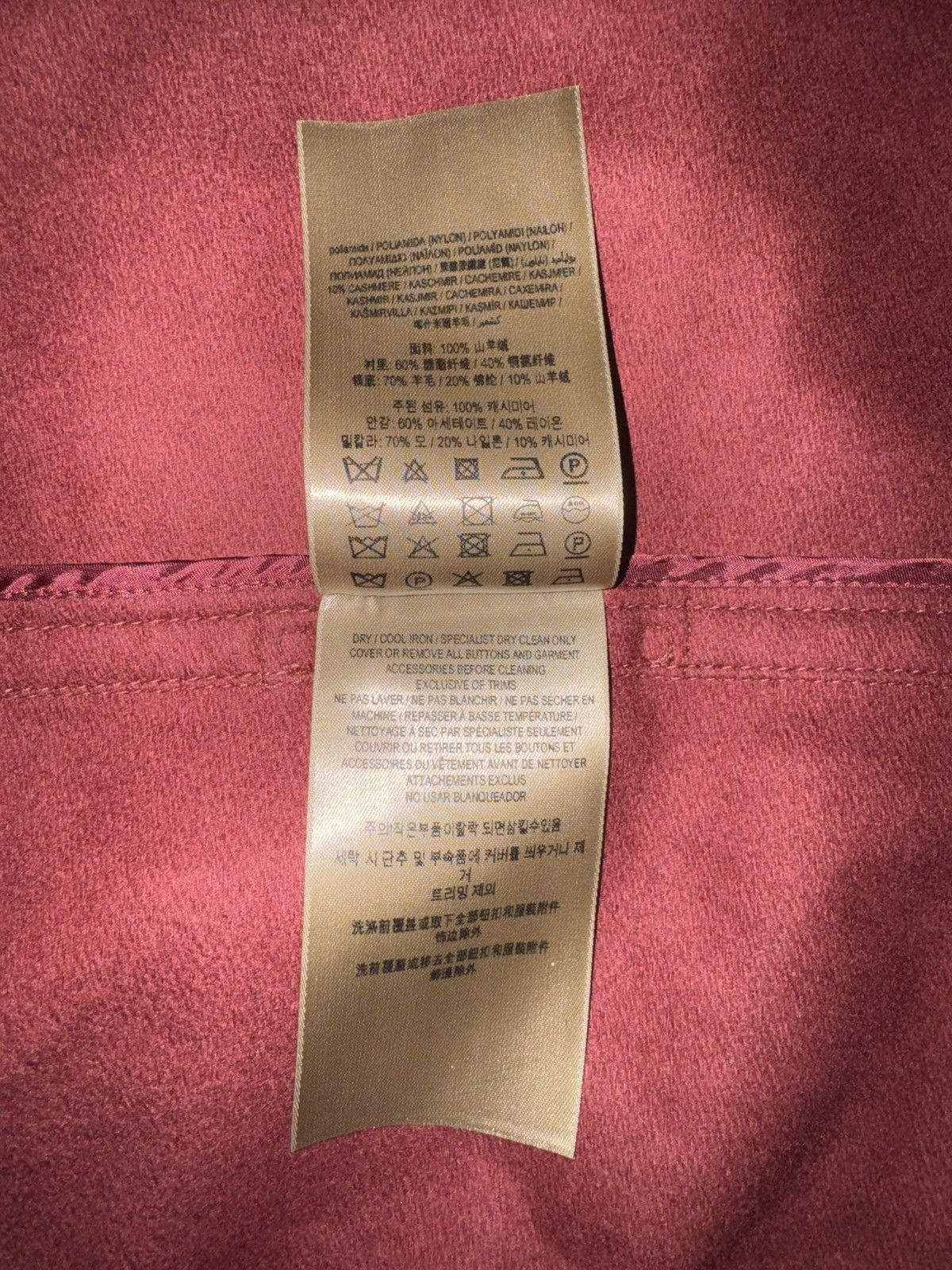 Burberry Women Burberry Belted Dusty Peony Rose Cashmere Size US4 Size S / US 4 / IT 40 - 4 Thumbnail