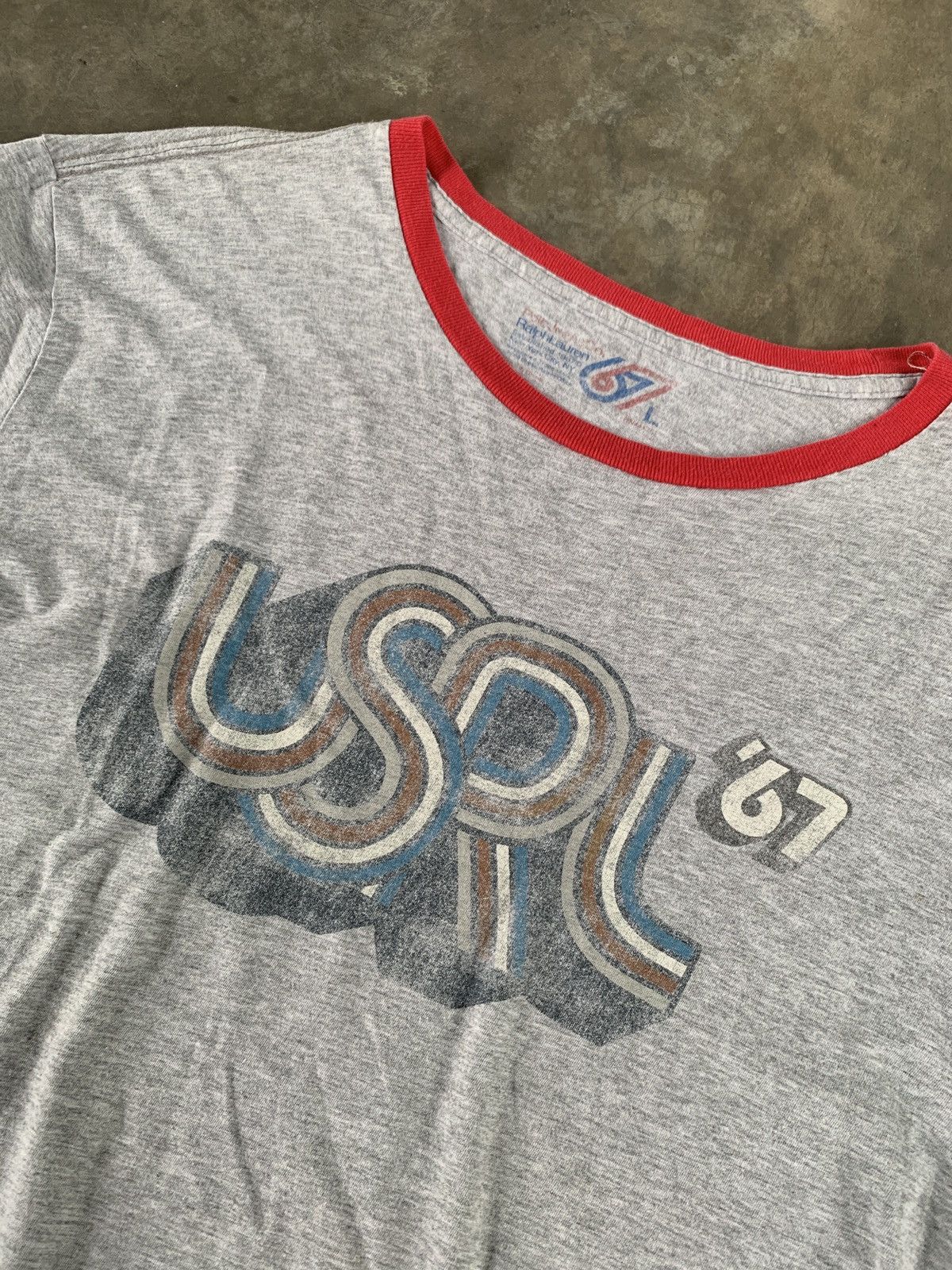 Polo Ralph Lauren 60's Ringer tee USRL-67 Size US L / EU 52-54 / 3 - 2 Thumbnail