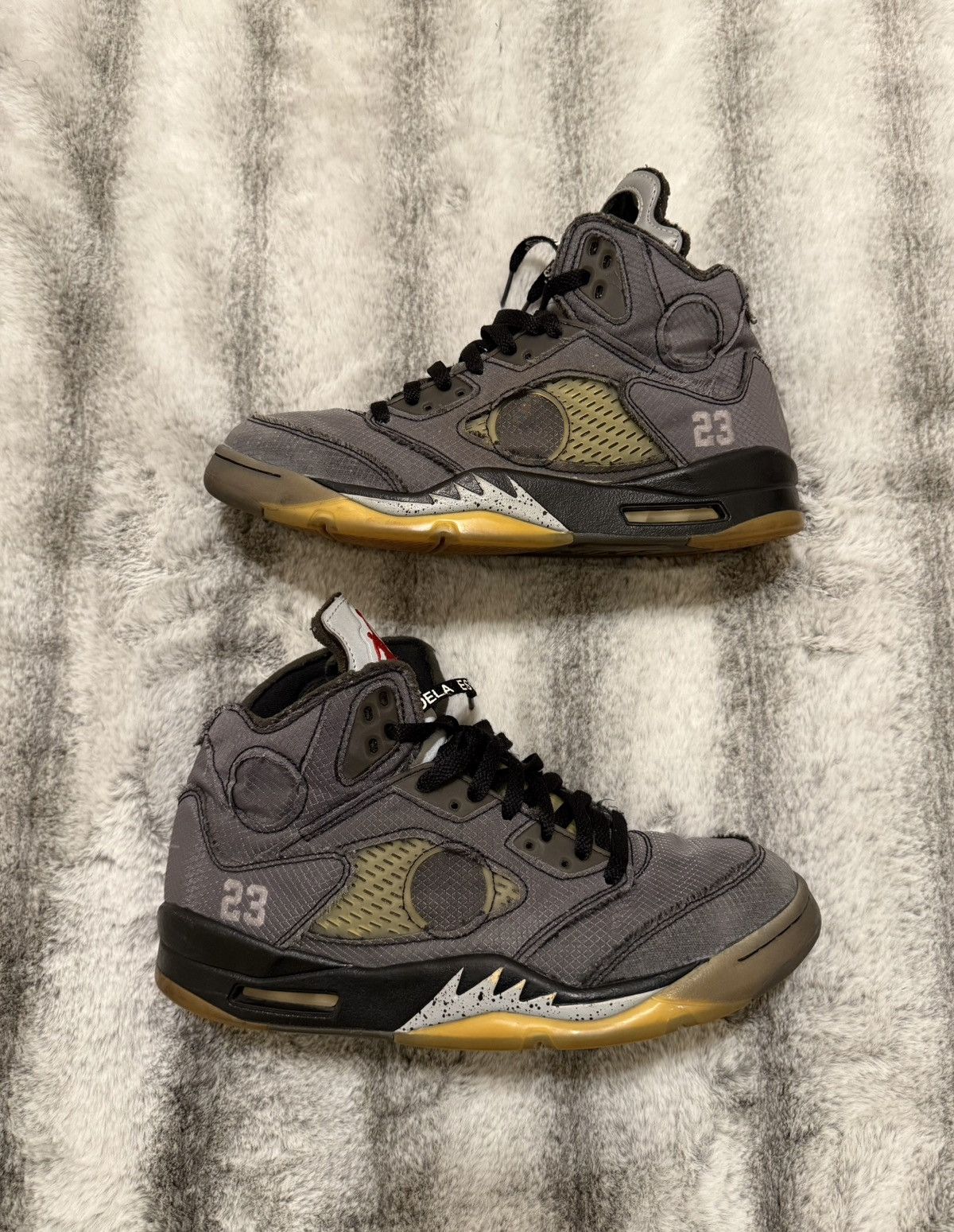 Jordan Brand × Off-White Off-White x Air Jordan 5 Retro SP ‘Muslin’ Size US 10 / EU 43 - 1 Thumbnail