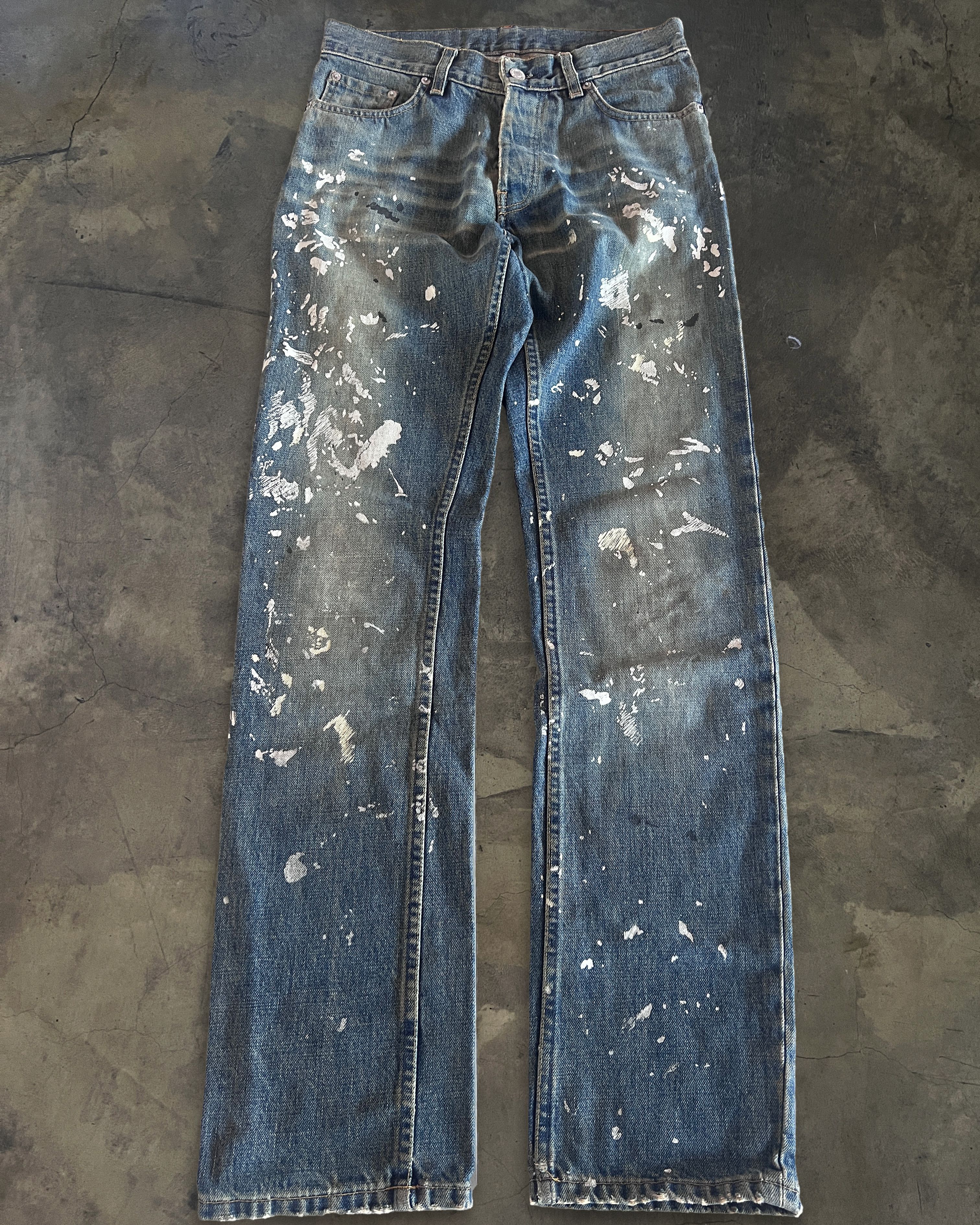 Helmut Lang HELMUT LANG SS 1998 PAINTER JEANS | Grailed