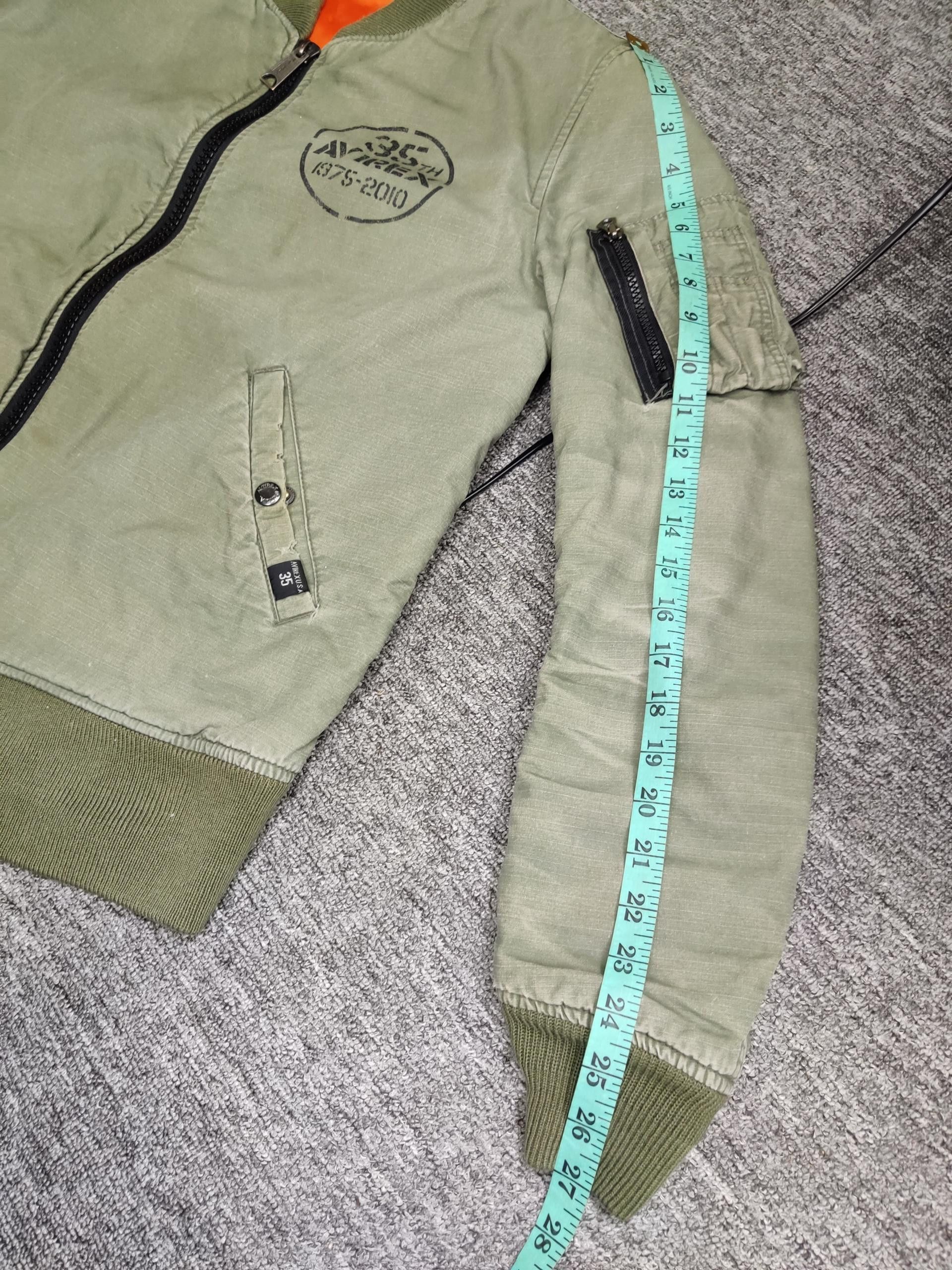Avirex Vintage Avirex Anniversary Reversible Bomber Flight Jacket Size US M / EU 48-50 / 2 - 17 Thumbnail