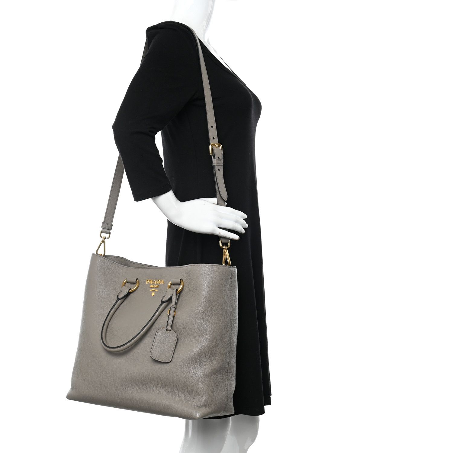 Prada o1la1rc1a0724 Size: OS / Tote Bag in Grey Size ONE SIZE - 6 Thumbnail