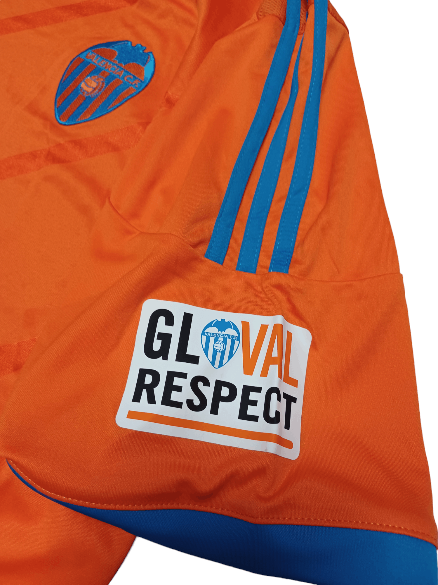 Adidas 2014-2015 CF VALENCIA ADIDAS SECOND KIT JERSEY VINTAGE Size US XL / EU 56 / 4 - 5 Thumbnail