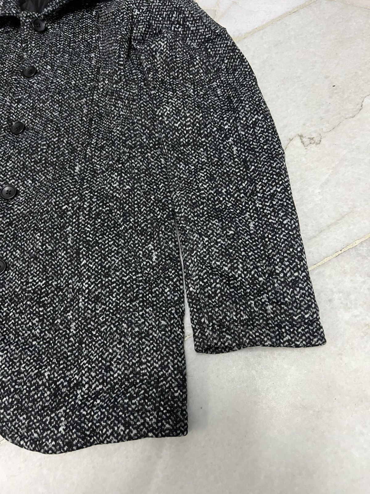 Kansai Yamamoto 💥Vintage Kansai Yamamoto Homme Wool Jacket Size US S / EU 44-46 / 1 - 4 Thumbnail