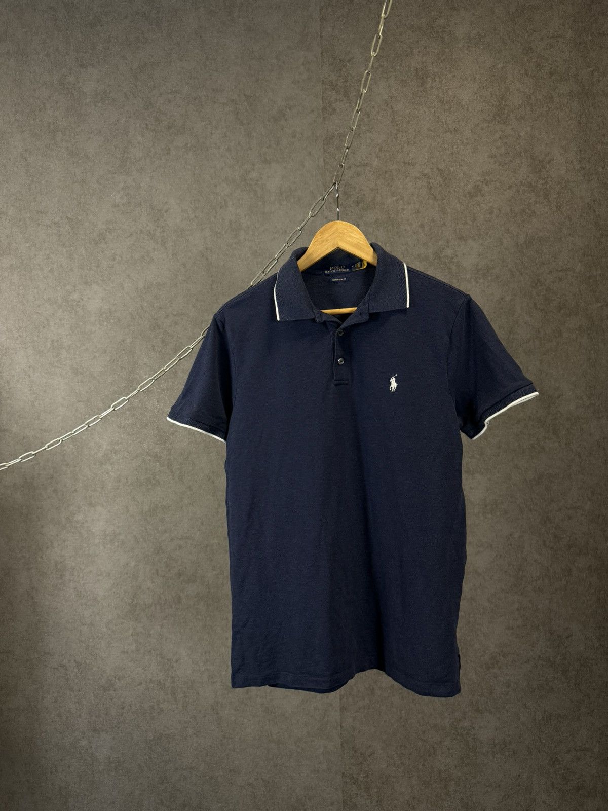 Polo Ralph Lauren Polo Ralph Lauren designer logo polo tee Size US M / EU 48-50 / 2 - 1 Thumbnail