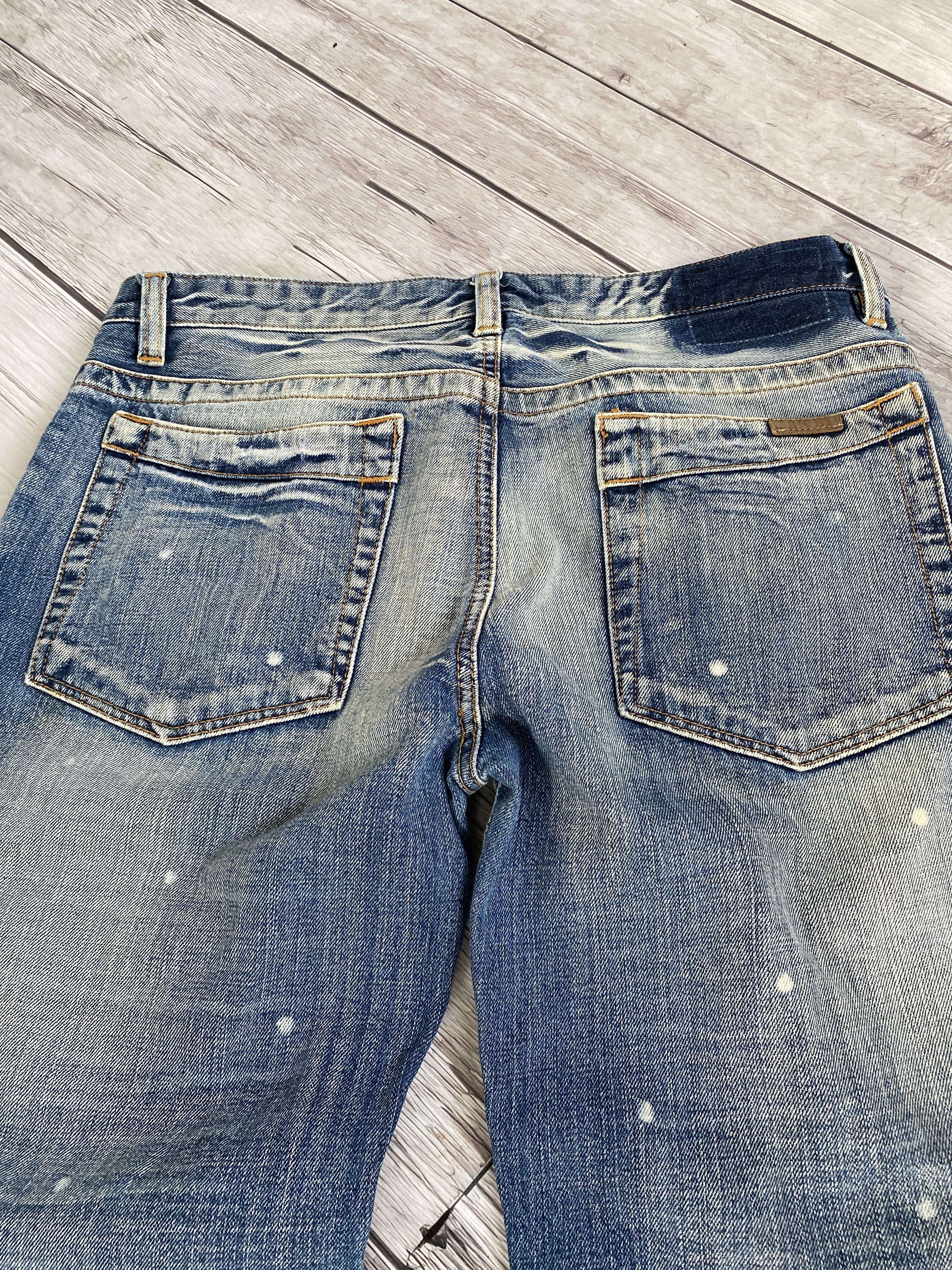 Hysteric Glamour × Japanese Brand 💥 HYSTERIC GLAMOUR BALENCIAGA STYLE JAPANESE JEANS Size US 32 / EU 48 - 7 Thumbnail