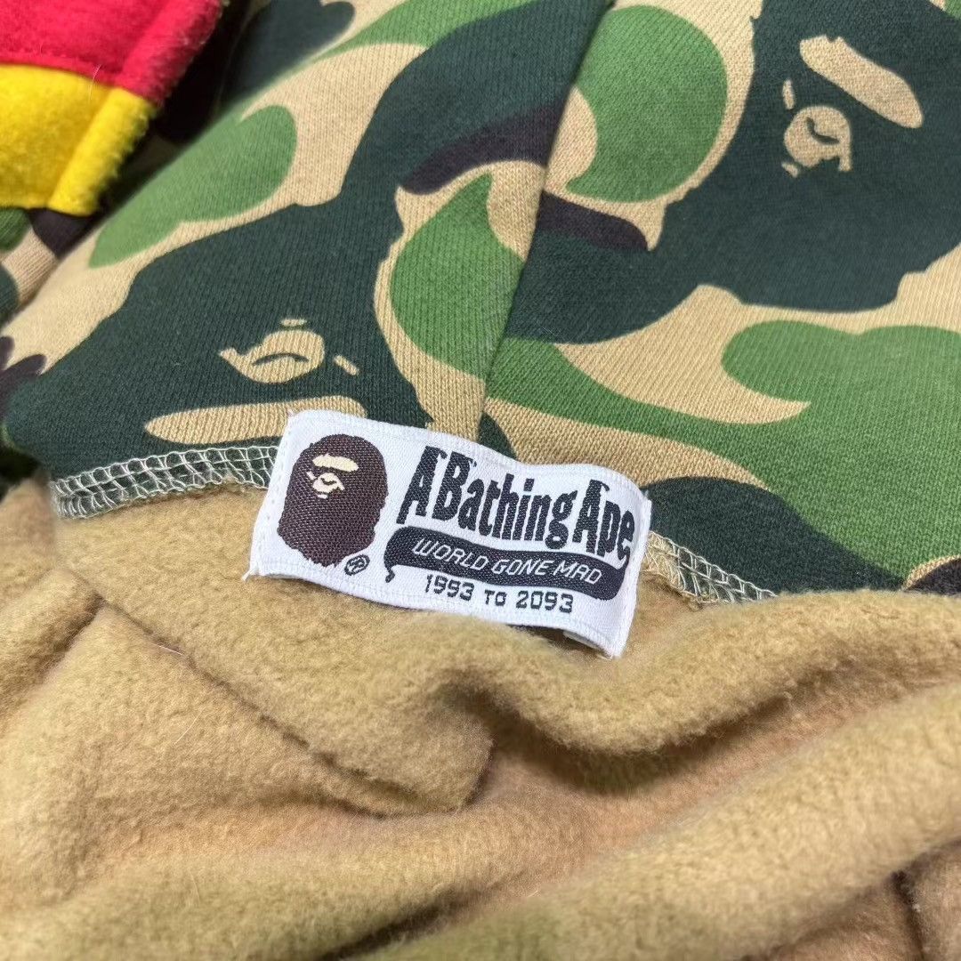 Bape BPAE READYMADE CAMO SHARK FULL ZIP HOODIE Size US XL / EU 56 / 4 - 8 Thumbnail