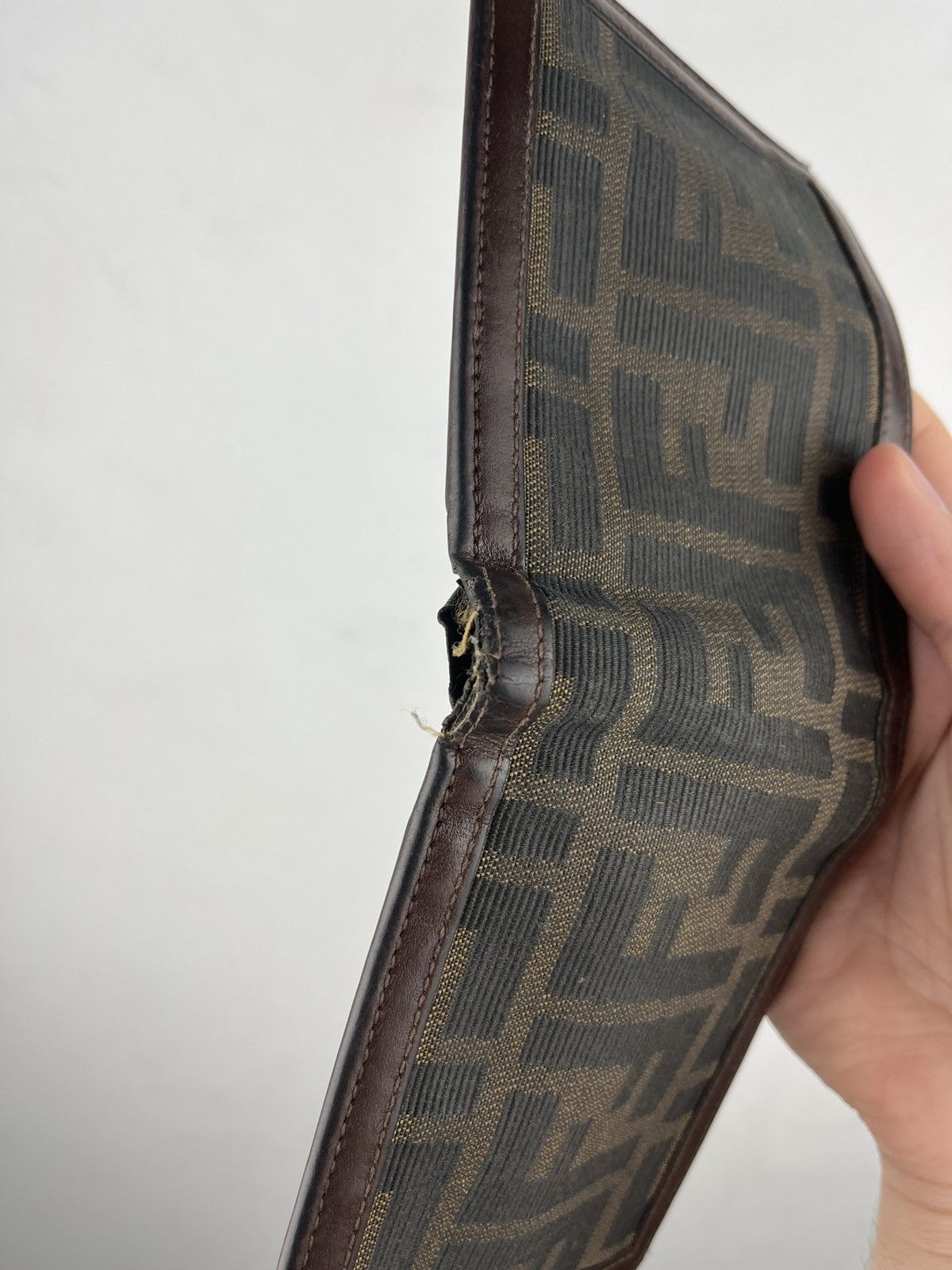 Fendi Fendi Leather Monogram Vintage Wallet Size ONE SIZE - 3 Thumbnail