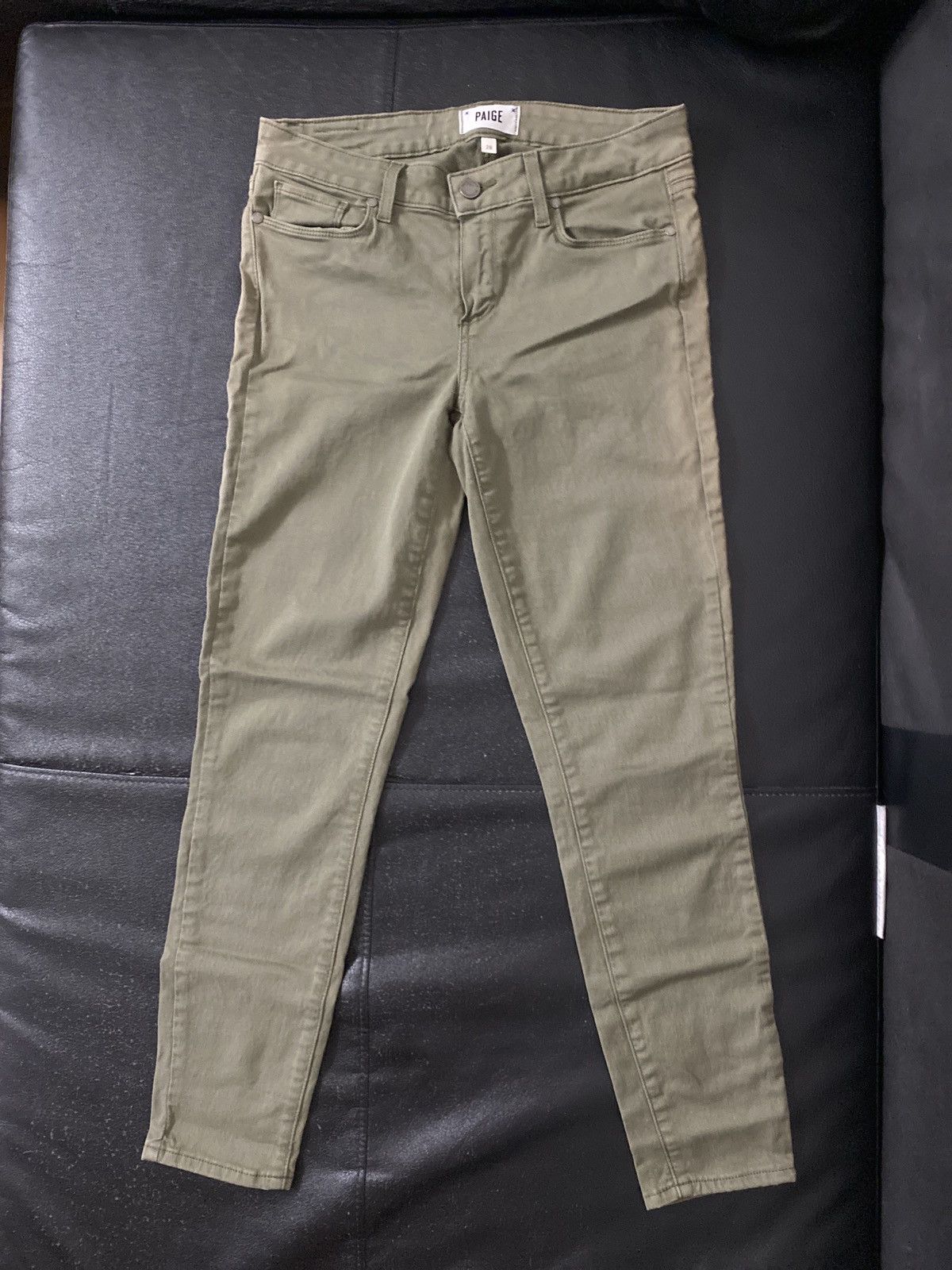Paige PAIGE Verdugo Ankle in Camo Green Size 28" / US 6 / IT 42 - 1 Thumbnail
