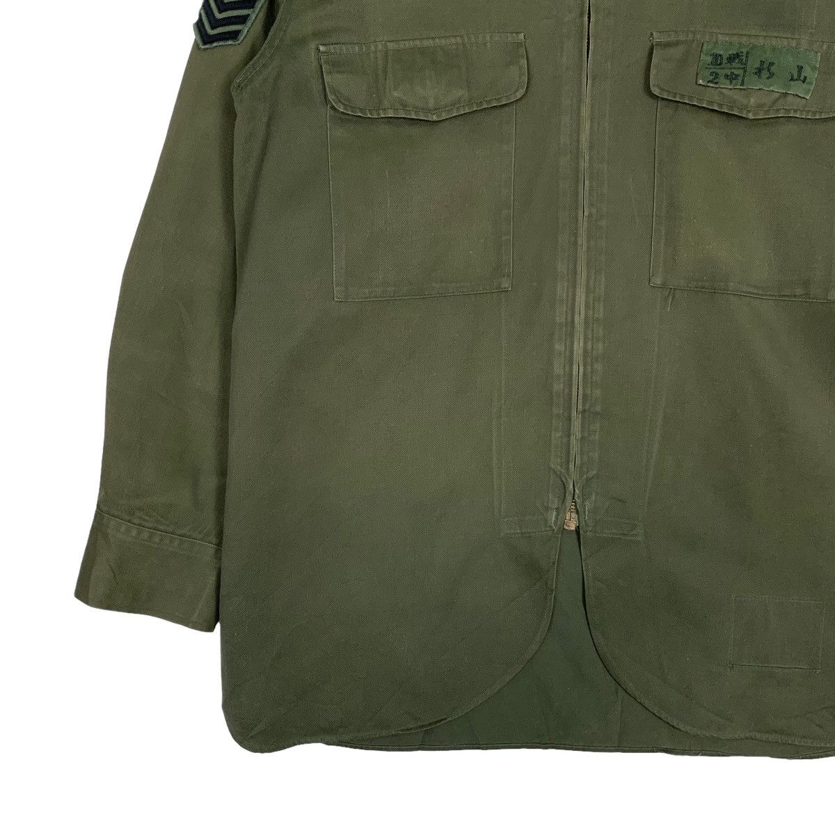 Vintage Vintage Military Army Olive Green Field Jacket #1014-C45 Size US M / EU 48-50 / 2 - 3 Thumbnail