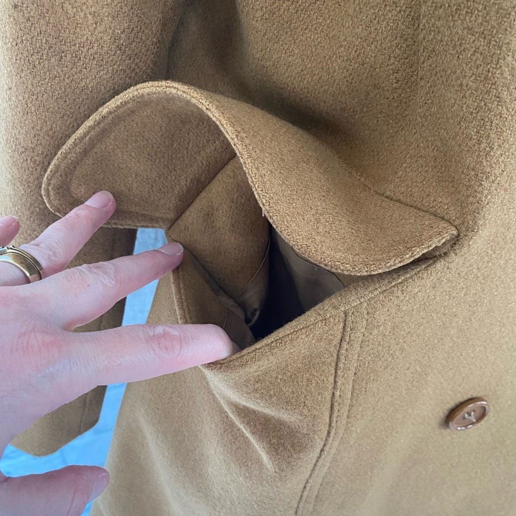 Other Jason Kole women 6 wool blend fully lined button up pea coat Size M / US 6-8 / IT 42-44 - 3 Thumbnail