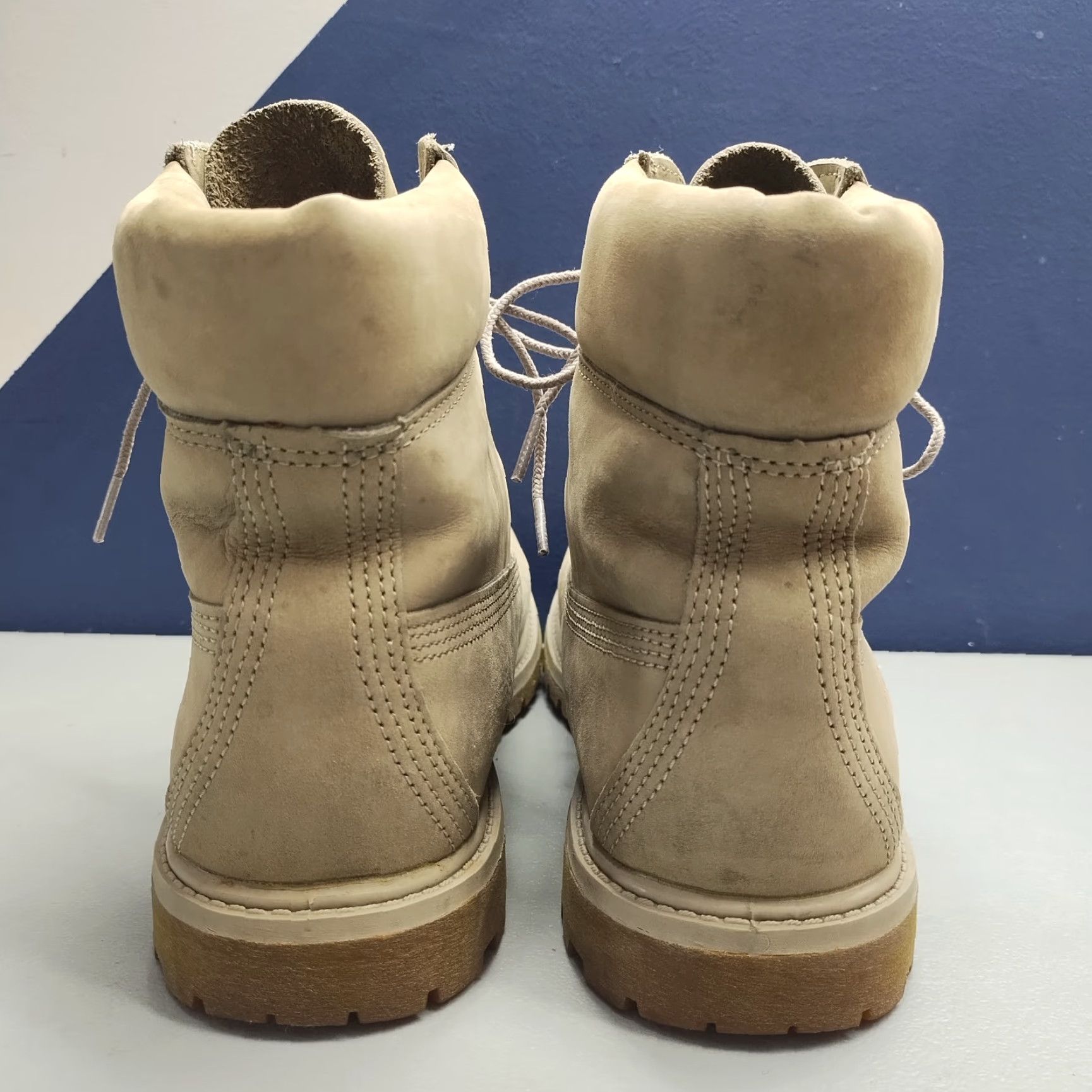 Timberland Timberland Womens US Size 10M Gray Leather Steel Toe Lace Up 1270188 Boot SZ 10M Leather Upper Ankle Pep Size US 10 / IT 40 - 3 Thumbnail