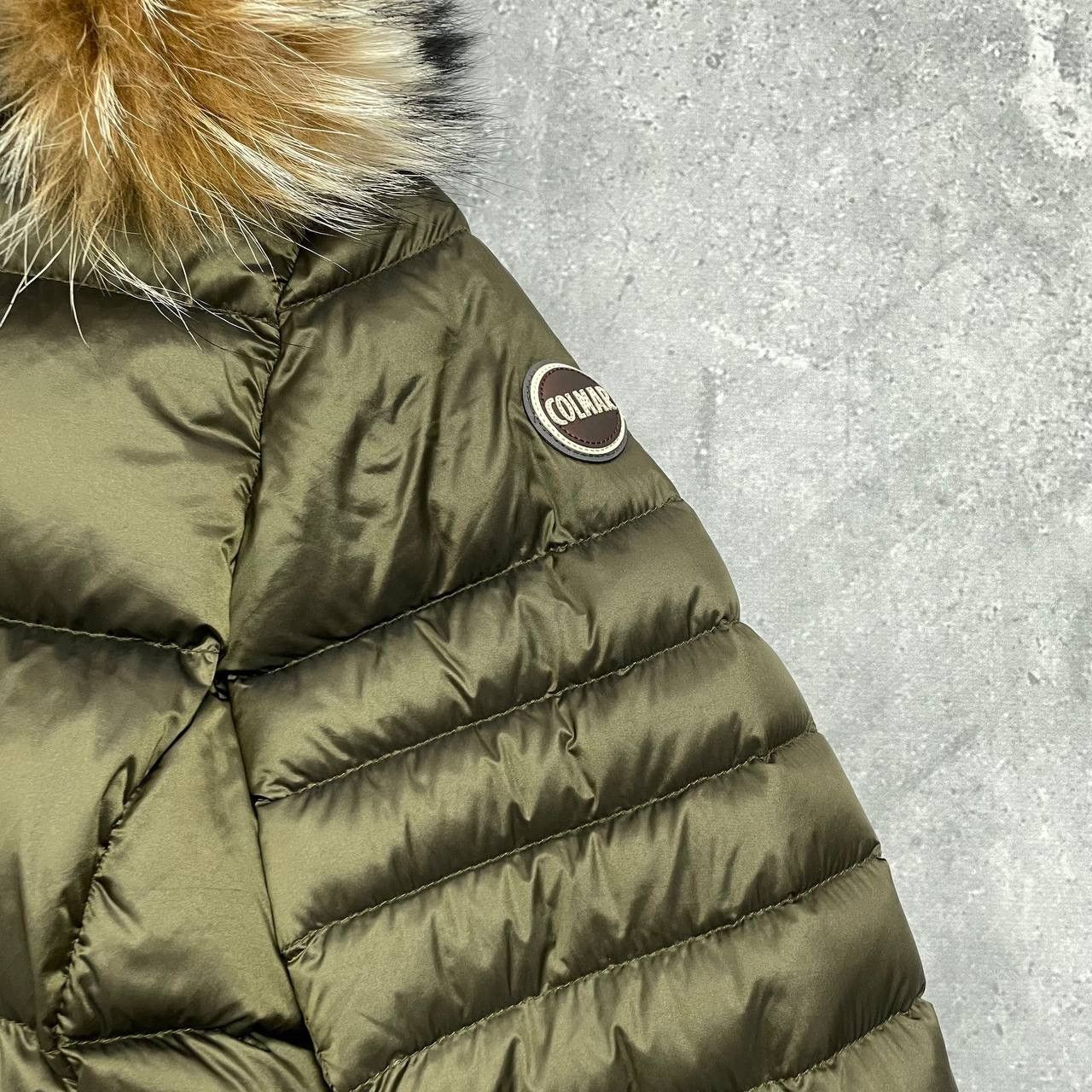 Colmar Colmar Mid-Length Down Jacket Women’s With Hood And Fur Trim Size M / US 6-8 / IT 42-44 - 10 Thumbnail