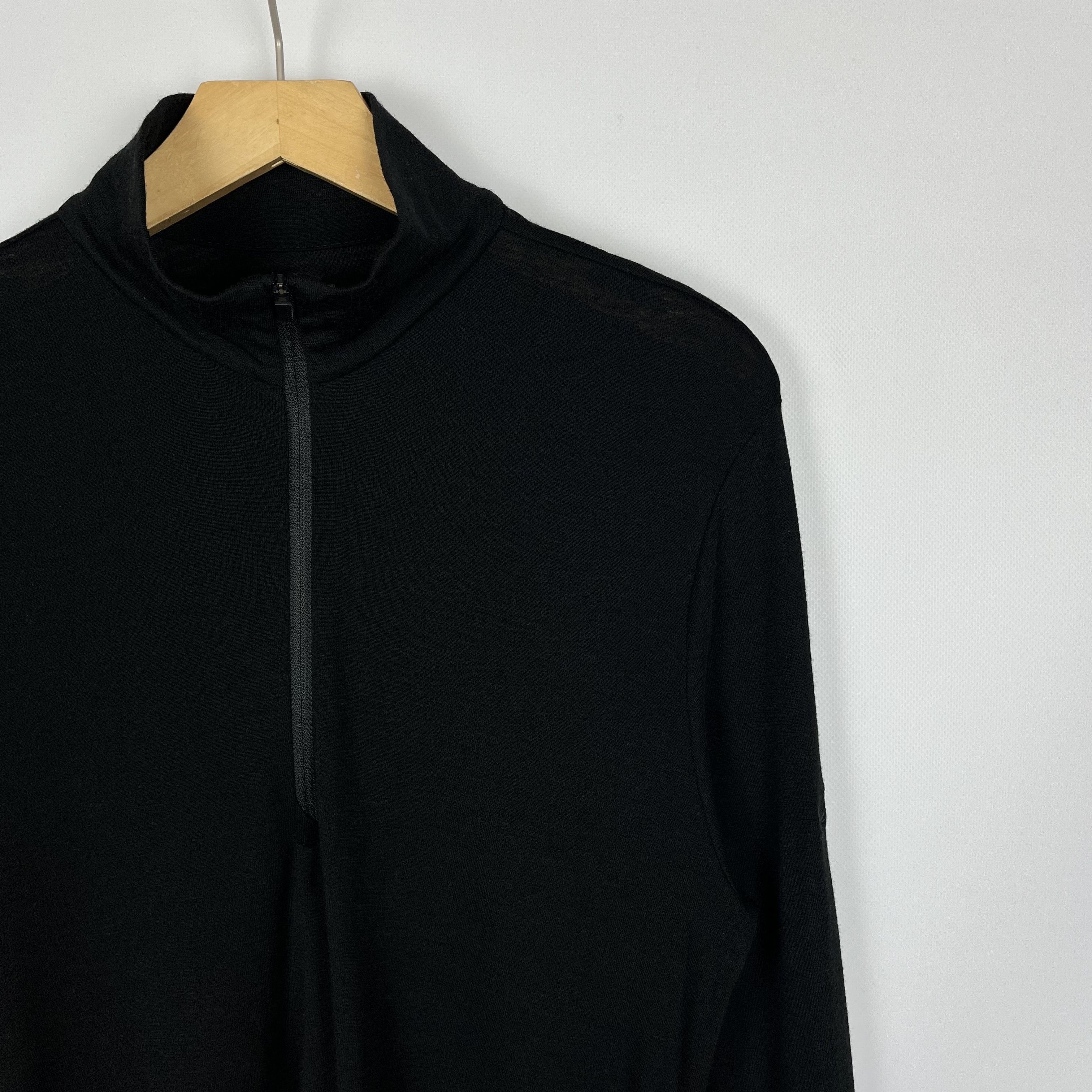 Icebreaker Icebreaker 1/3 Zip 175 Merino Wool Long Sleeve Base Layer Size US L / EU 52-54 / 3 - 3 Thumbnail