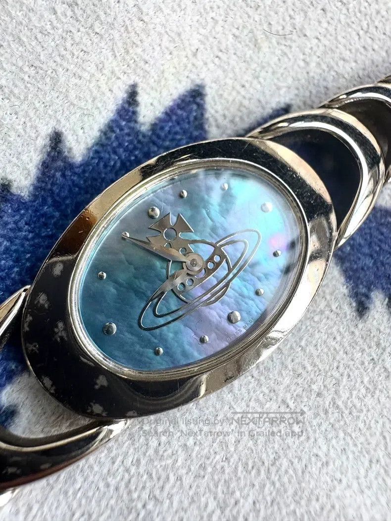 Vivienne Westwood Vivienne Westwood Vintage blue iridescent mother-of-pearl Size ONE SIZE - 3 Thumbnail