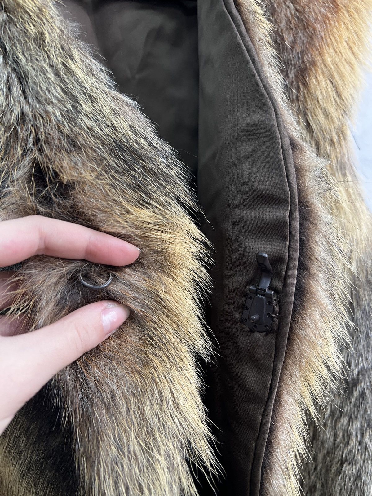 Hysteric Glamour Vintage legrandebleu style real fur fuzzy vest jacket Size US L / EU 52-54 / 3 - 6 Thumbnail