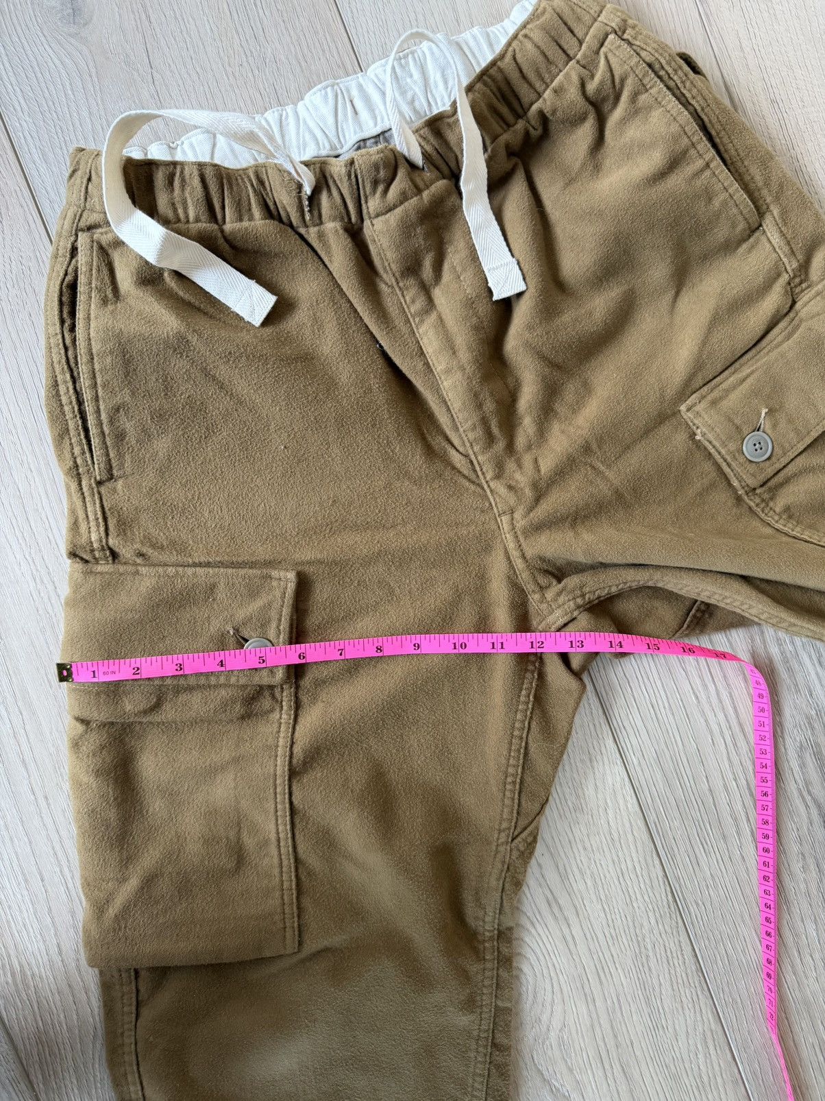 Nanamica Nanamica - Flannel Easy Cargo Pants Camel Size US 30 / EU 46 - 11 Thumbnail