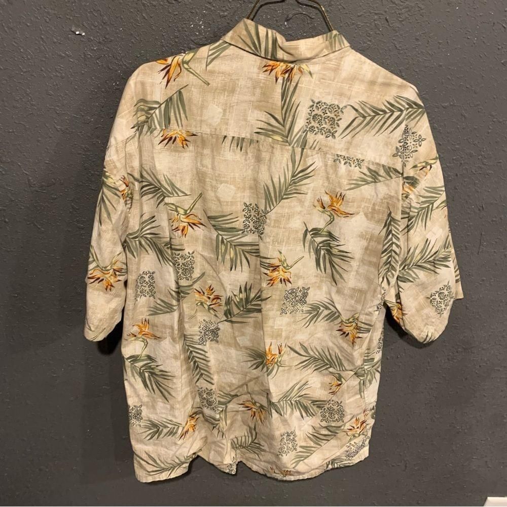 Pierre Cardin Men’s Pierre Cardin Hawaiian Button Down Shirt Size US L / EU 52-54 / 3 - 3 Thumbnail