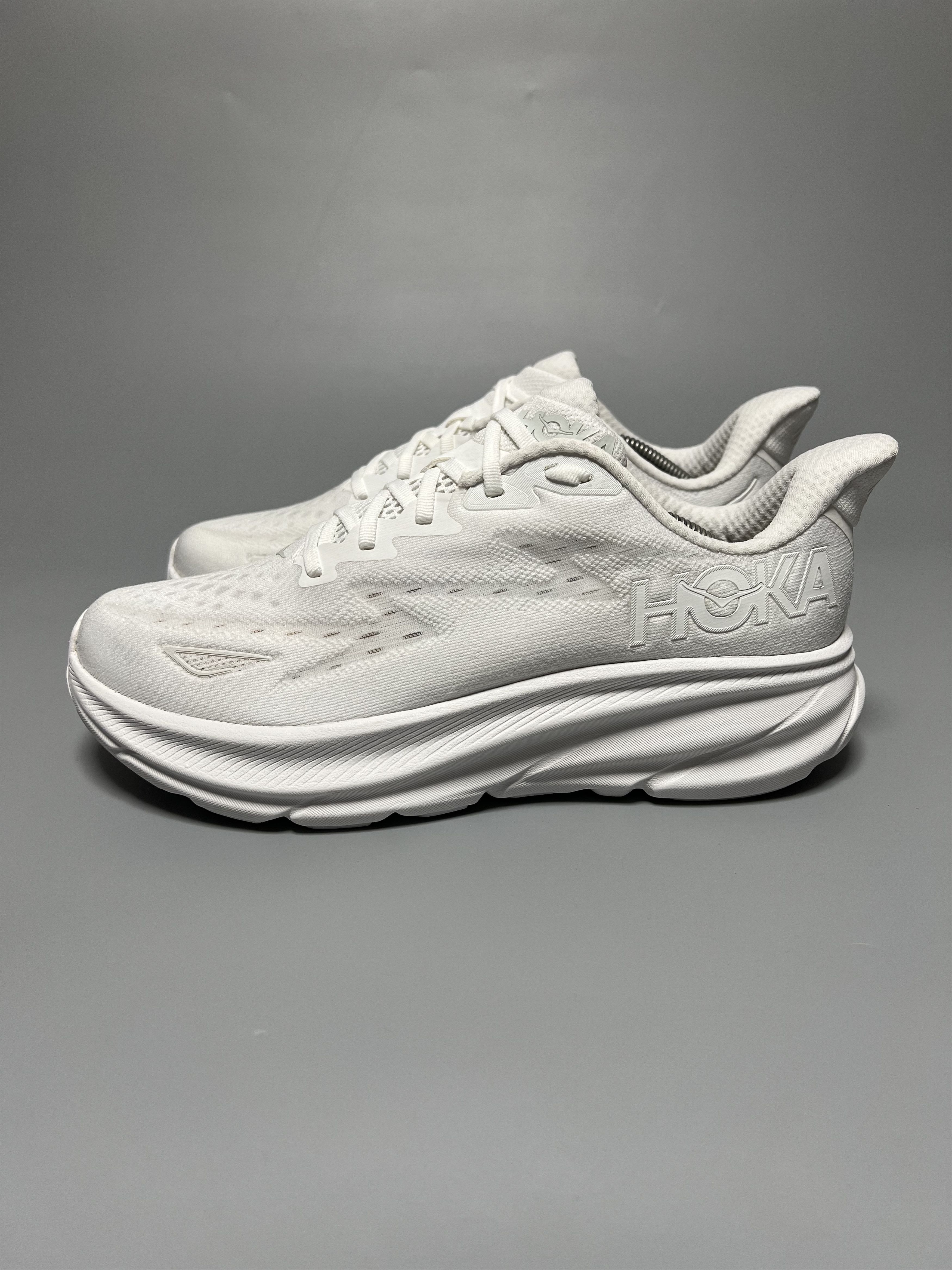 Hoka 11D Hoka One One Clifton 9 Wide Running Shoes Walking Gym Size US 11 / IT 41 - 2 Thumbnail