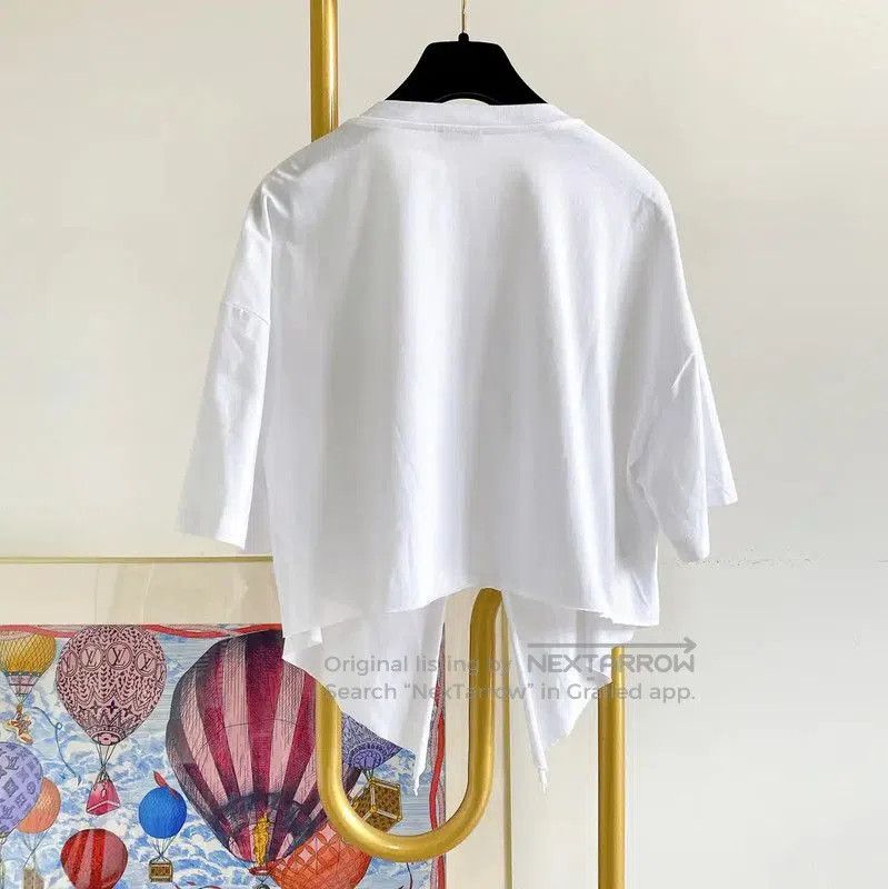 Miu Miu Miu Miu Club Short Sleeve White T-Shirt . Size XS / US 0-2 / IT 36-38 - 2 Thumbnail