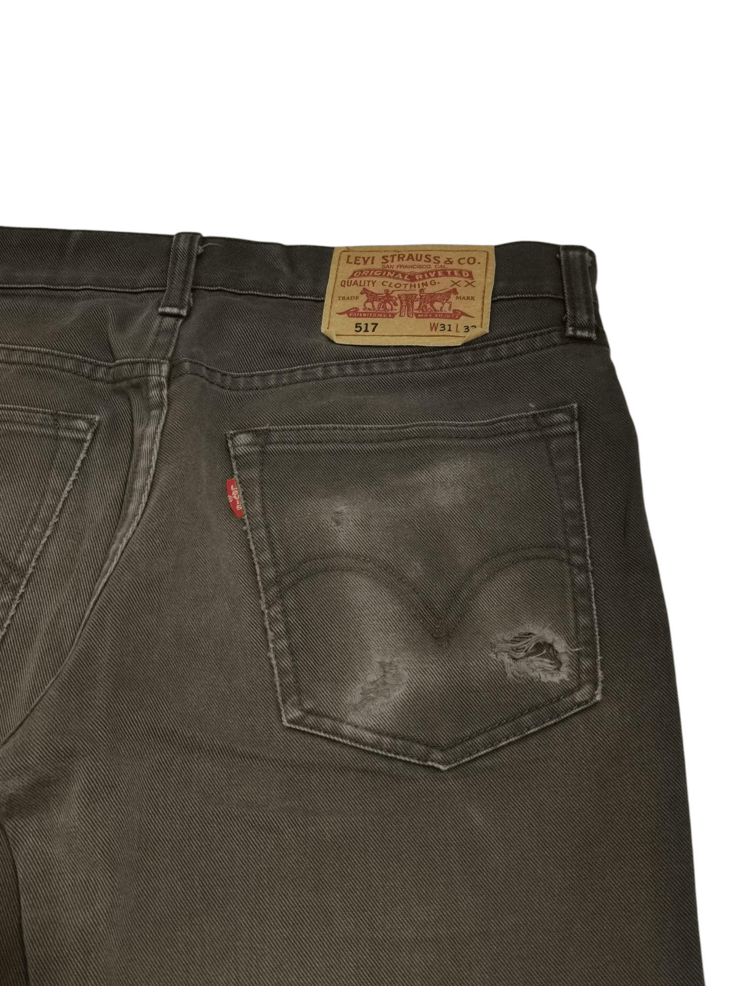 Japanese Brand × Levi's × Vintage Flare Jeans Japan Levis 517 Size US 32 / EU 48 - 4 Thumbnail