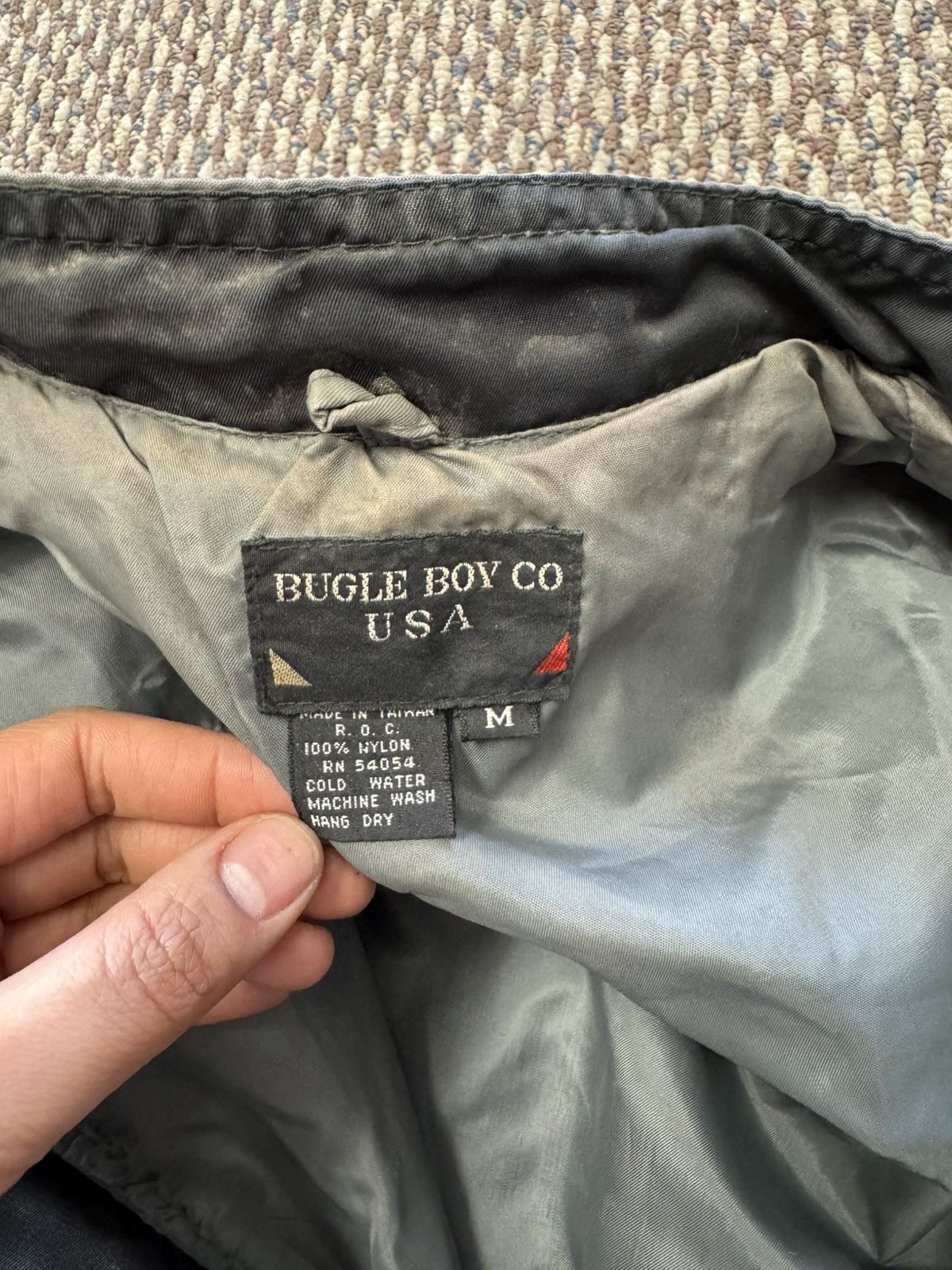 Bugle Boy × Diesel 80s vintage bugle boy zipper detail bomber Size US XS / EU 42 / 0 - 5 Thumbnail