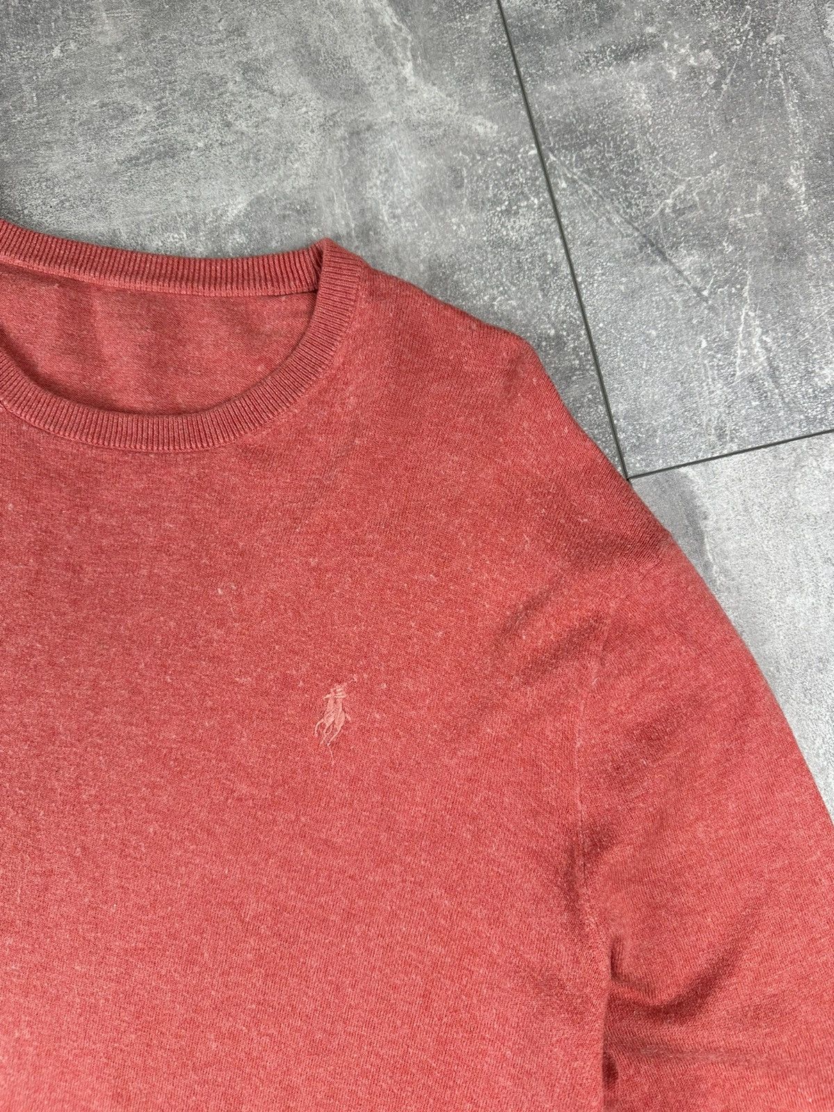 Polo Ralph Lauren Polo Ralph Lauren Mens Crew Neck Small Logo Sweater Size US XL / EU 56 / 4 - 4 Thumbnail