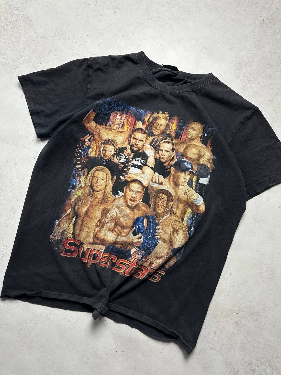 Vintage × WWE Vintage WWE Superstars Graphic Boxy T-shirt L Size US L / EU 52-54 / 3 - 2 Thumbnail