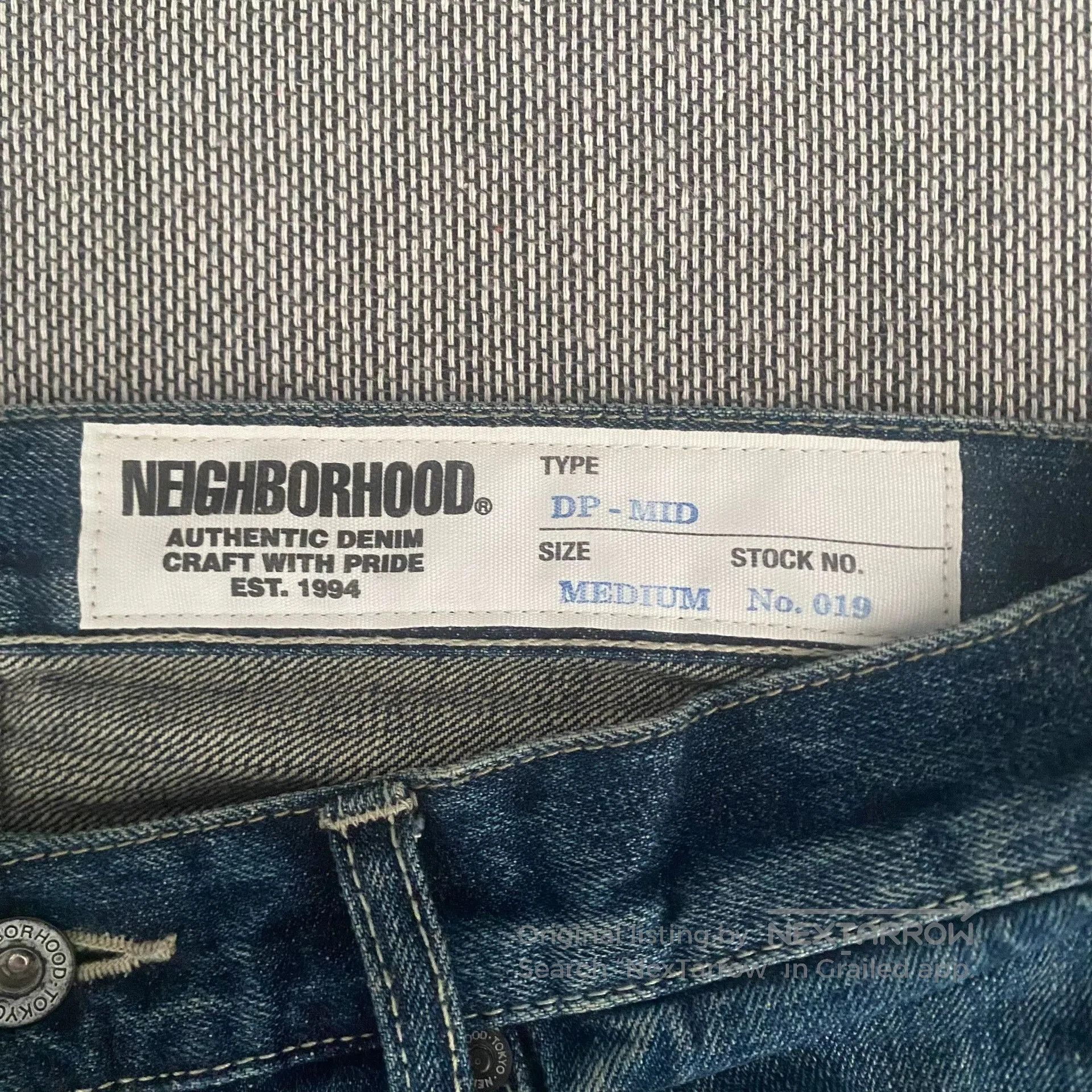 Neighborhood Neighborhood 19AW Basic Washed Jeans. Size US 32 / EU 48 - 8 Thumbnail