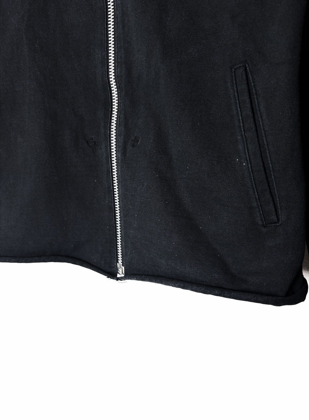 EYEFUNNY Eyefunny .925 Silver Black Cotton Zip Jacket Size US S / EU 44-46 / 1 - 16 Thumbnail