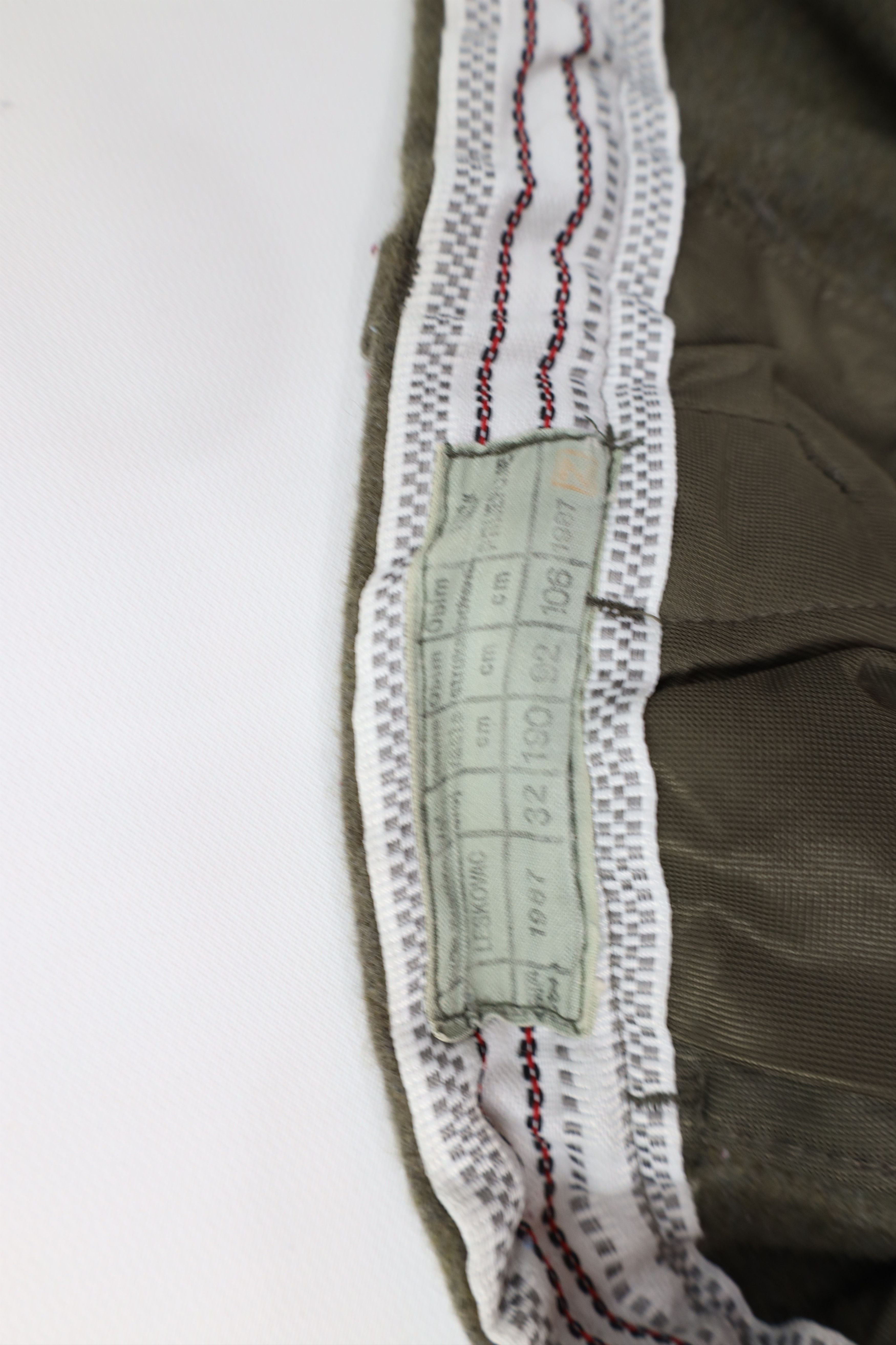 Vintage Vintage 80s Serbia Military Button Fly Wool Pants Green Size US 34 / EU 50 - 7 Thumbnail