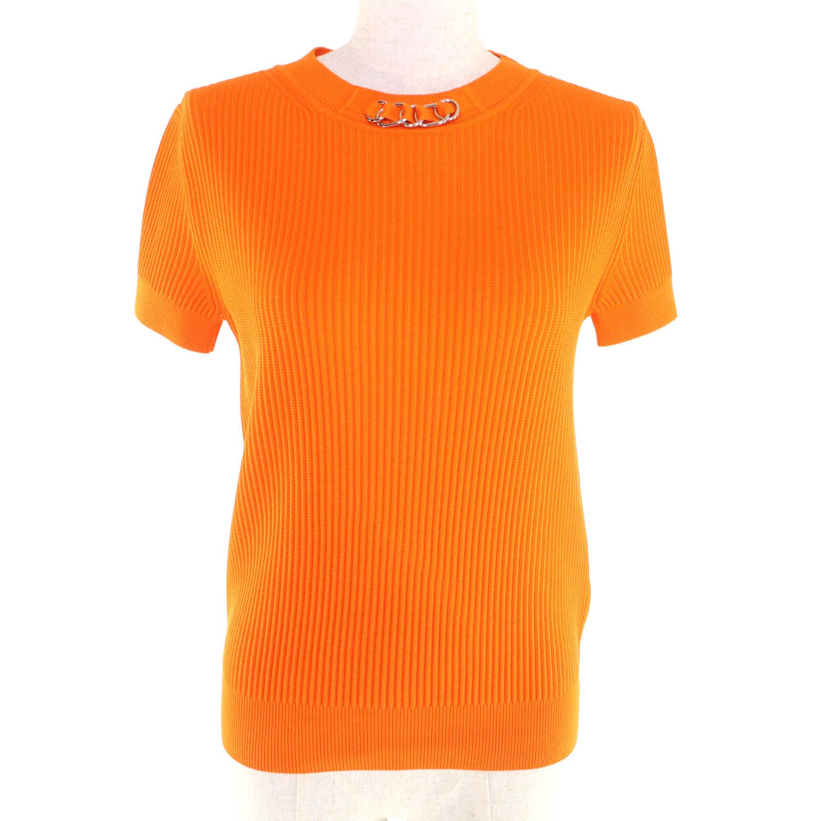 Hermes Hermes Hermes Rayon Silk Knit Top Textile Tops DUTY FREE for USA Size ONE SIZE - 1 Thumbnail