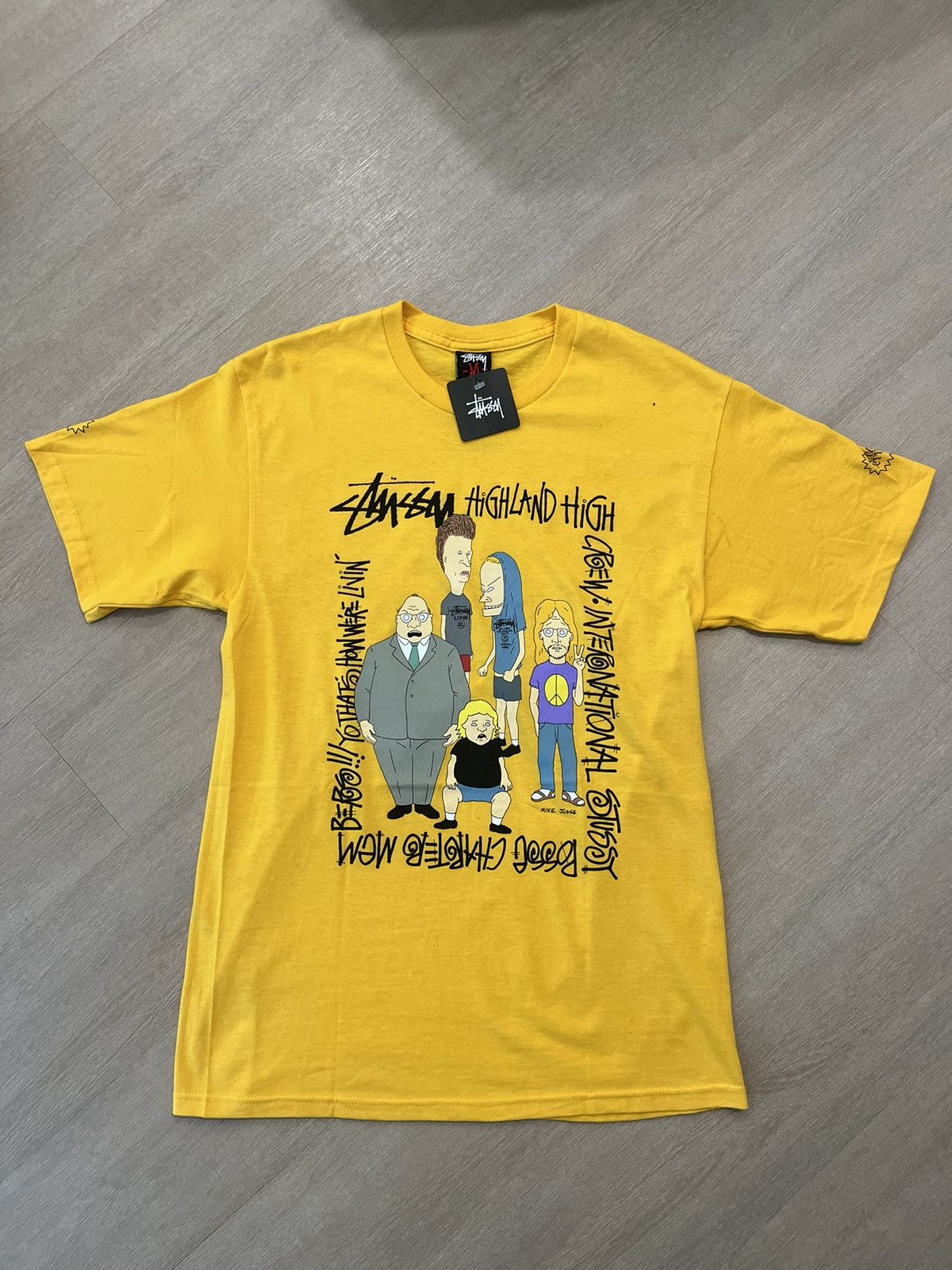 Stussy × Beavis and Butt-Head Tシャツ Mサイズ - メルカリ