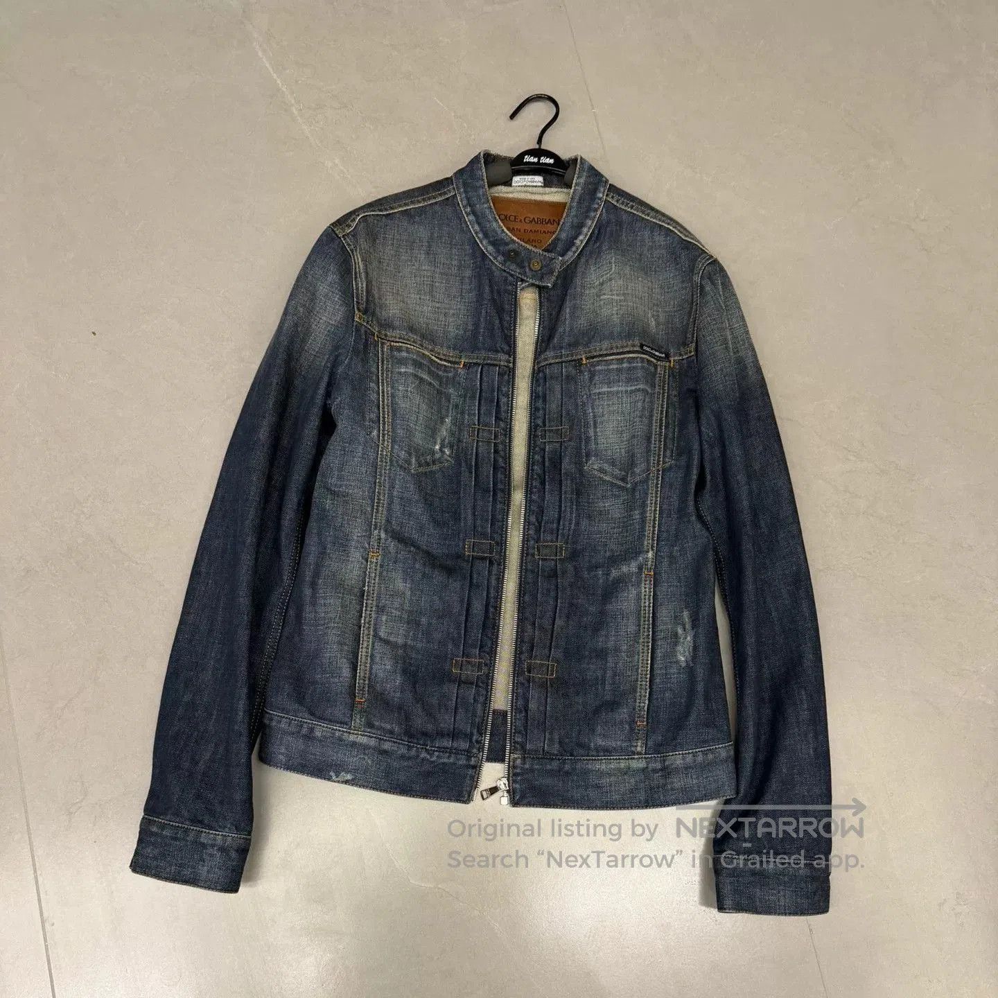 Dolce & Gabbana Dolce & Gabbana Messi Men's Denim Jacket. Size US M / EU 48-50 / 2 - 2 Thumbnail