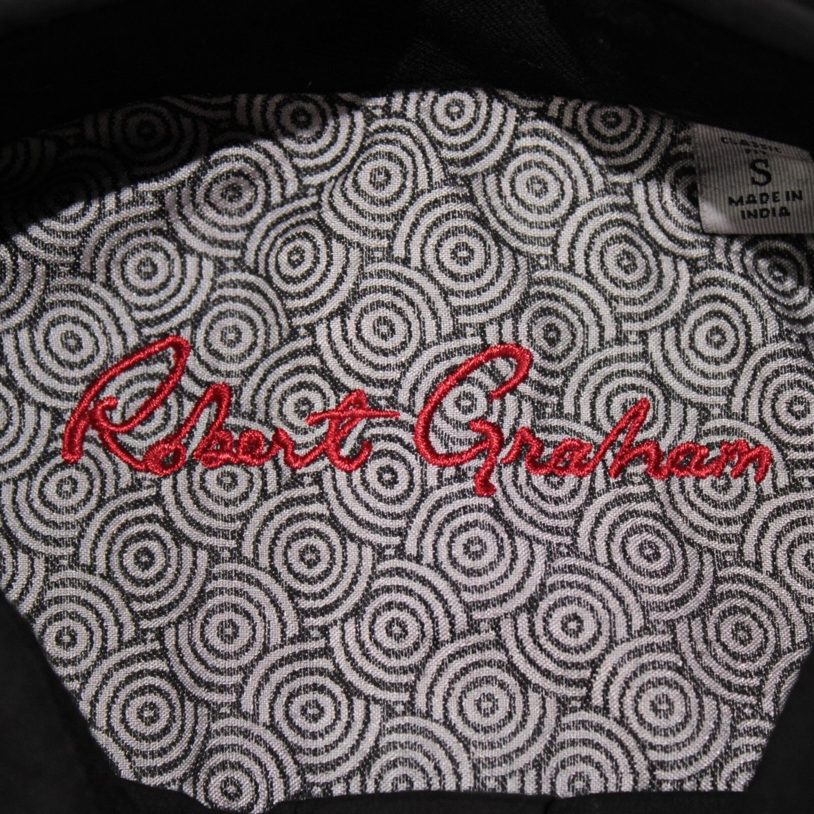 Robert Graham Robert Graham New with tags Shirt Size S US In Black Size US S / EU 44-46 / 1 - 4 Thumbnail