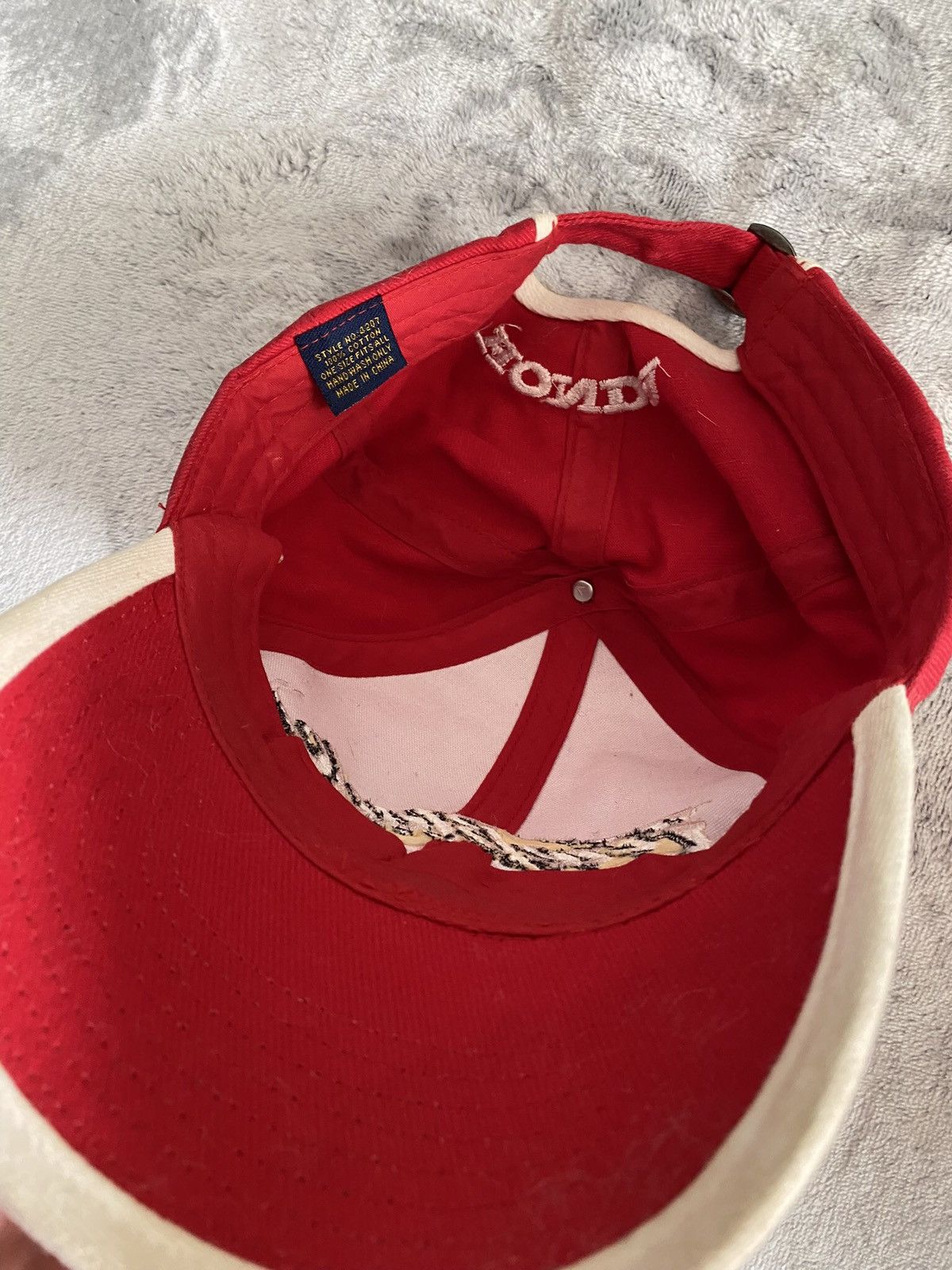 Vintage Vintage FireBlade 90s Honda Racing Cap Size ONE SIZE - 5 Thumbnail