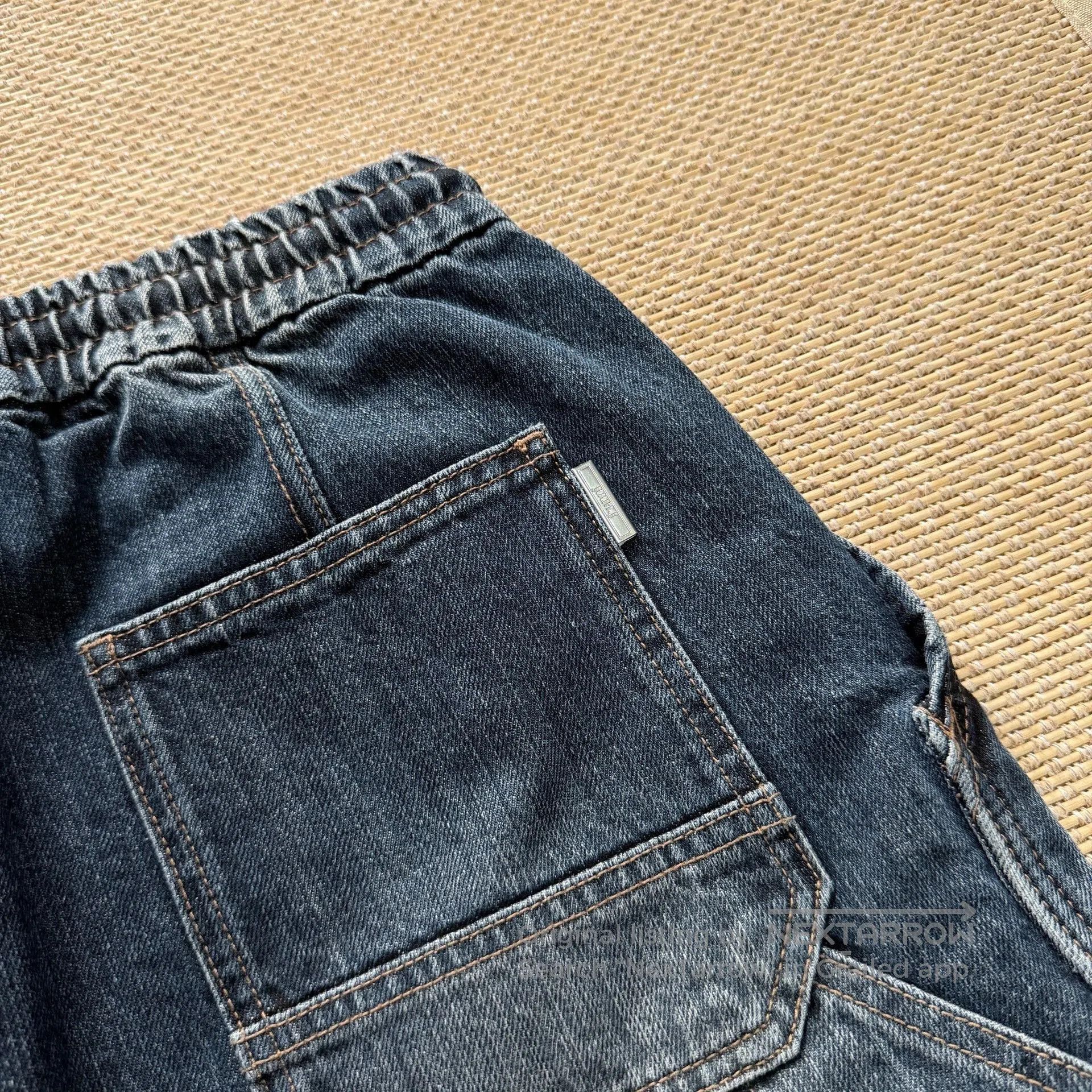 Juun.J Juun.J Deep Blue Denim Shorts. Size US 28 / EU 44 - 7 Thumbnail