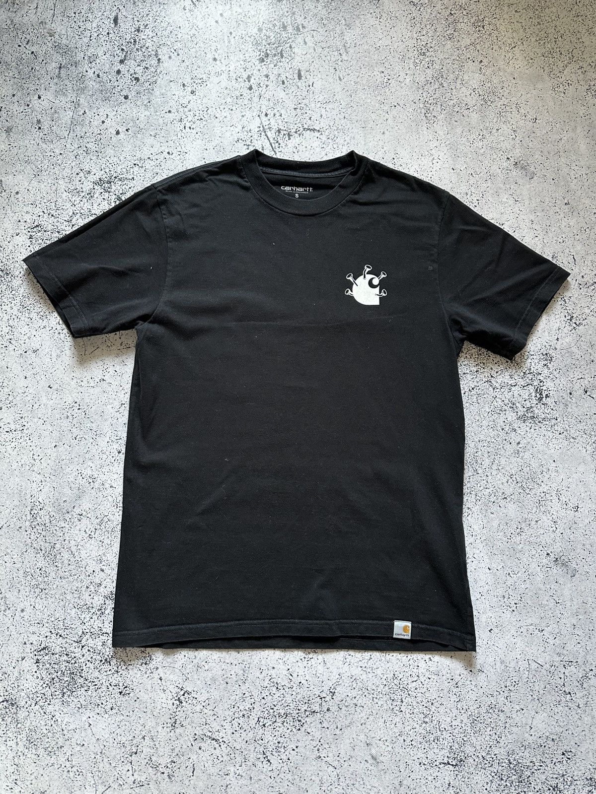 Carhartt × Carhartt Wip Vintage Carhartt Boxy Fit T-shirt Big Logo Y2K Tee Size US S / EU 44-46 / 1 - 1 Thumbnail