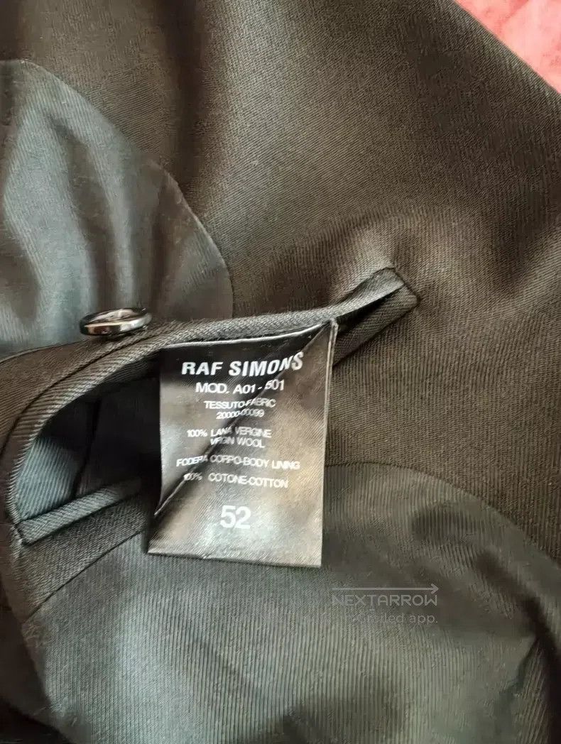 Raf Simons Raf Simons Sleeve wear design single suit jacket Size 52R - 3 Thumbnail