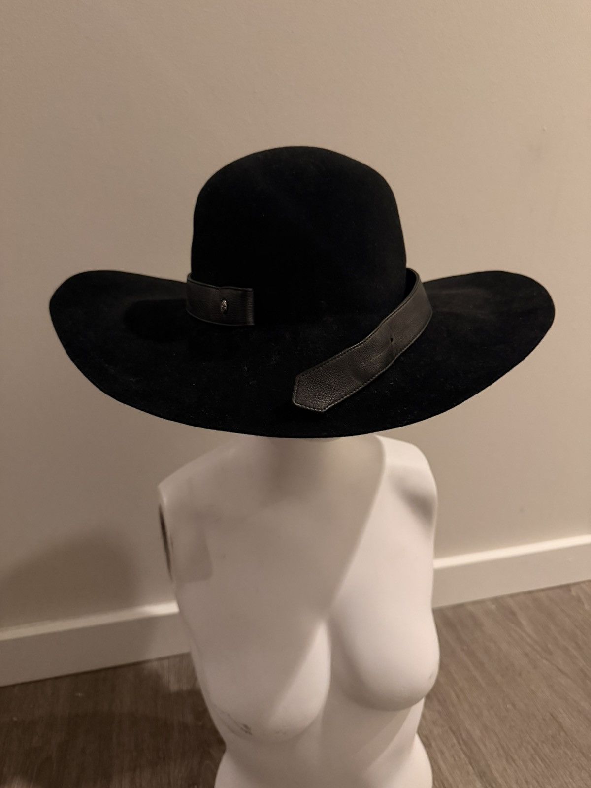 Chrome Hearts Chrome Hearts Belt Strap Beaver Felt Hat Size ONE SIZE - 2 Thumbnail