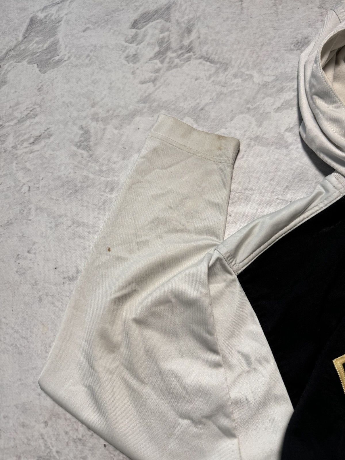Nike × Vintage 00s Nike Vintage Big Logo Drill Hoodie Y2K Size US XL / EU 56 / 4 - 4 Thumbnail