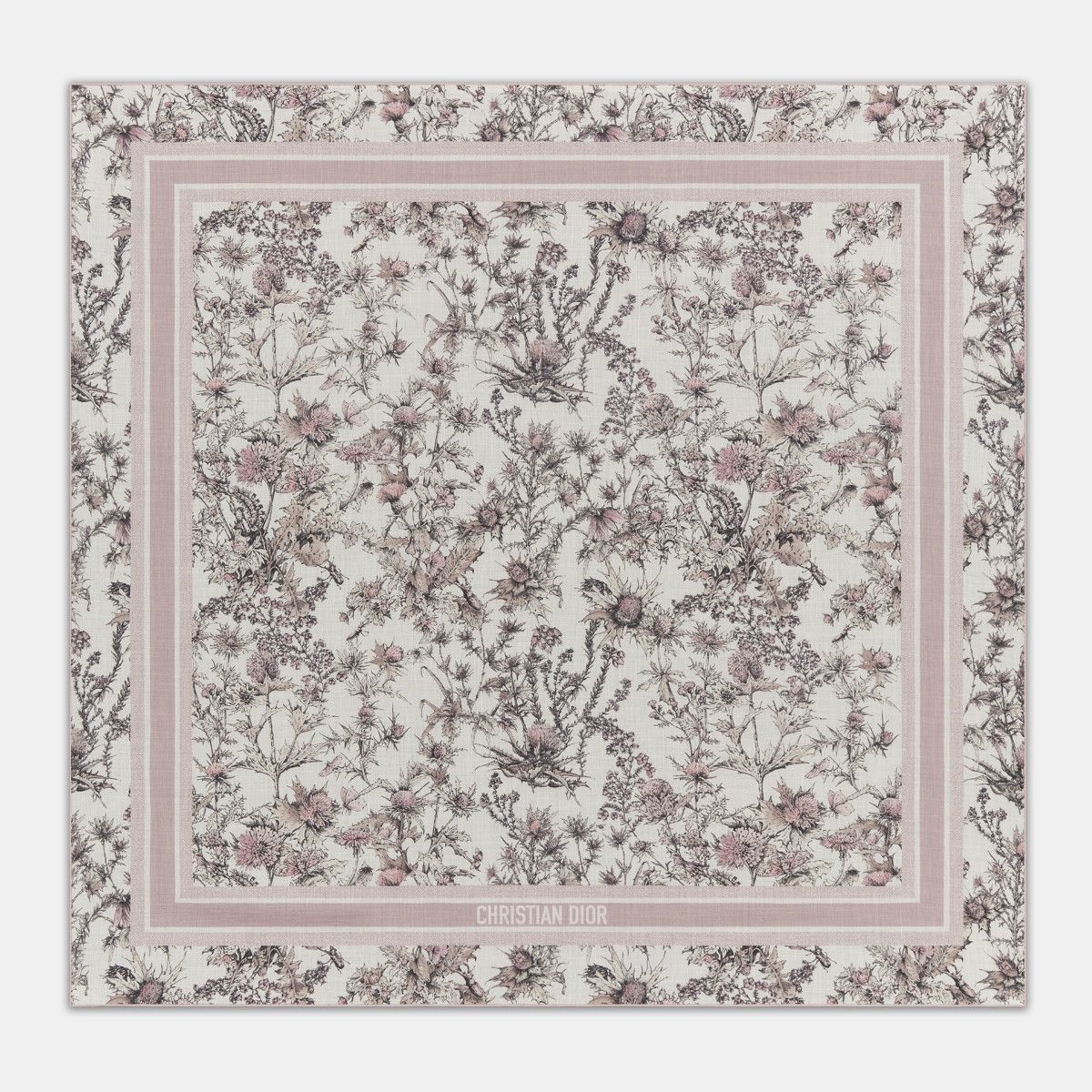 Dior o1bcso1str0226 Size:OS/Chardons Shawl in Beige/Powder Pink Size ONE SIZE - 1 Thumbnail