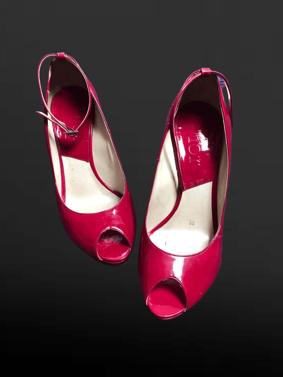 Christian Dior Monsieur Christian Dior Patent Leather Platform Slingback Pump Heels Size US 7 / IT 37 - 1 Thumbnail