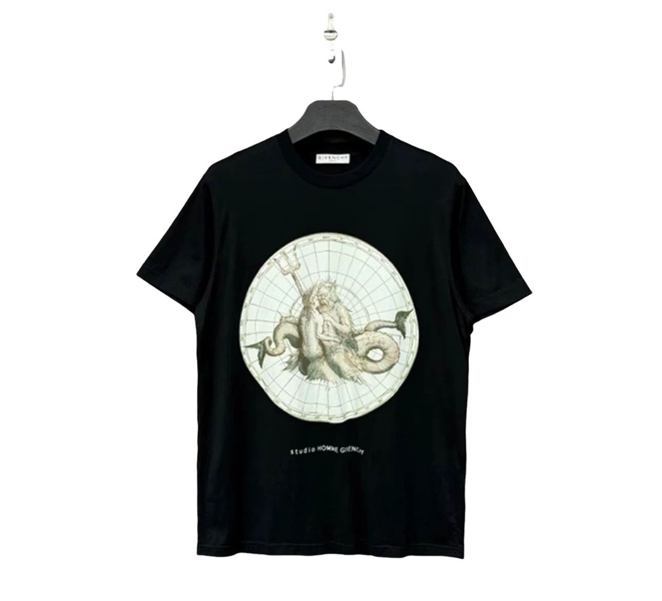 Givenchy Givenchy Studio Homme Graphic T-Shirt XXS Size US XXS / EU 40 - 1 Thumbnail