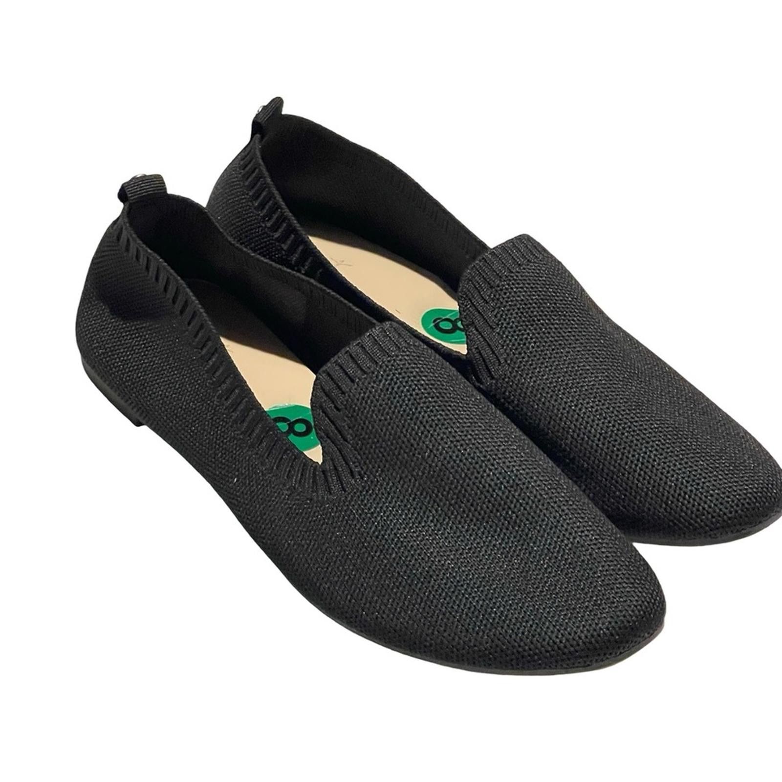 Other Danskin Black Slip-On Knit Loafers in size 8 Size US 8 / IT 38 - 1 Thumbnail